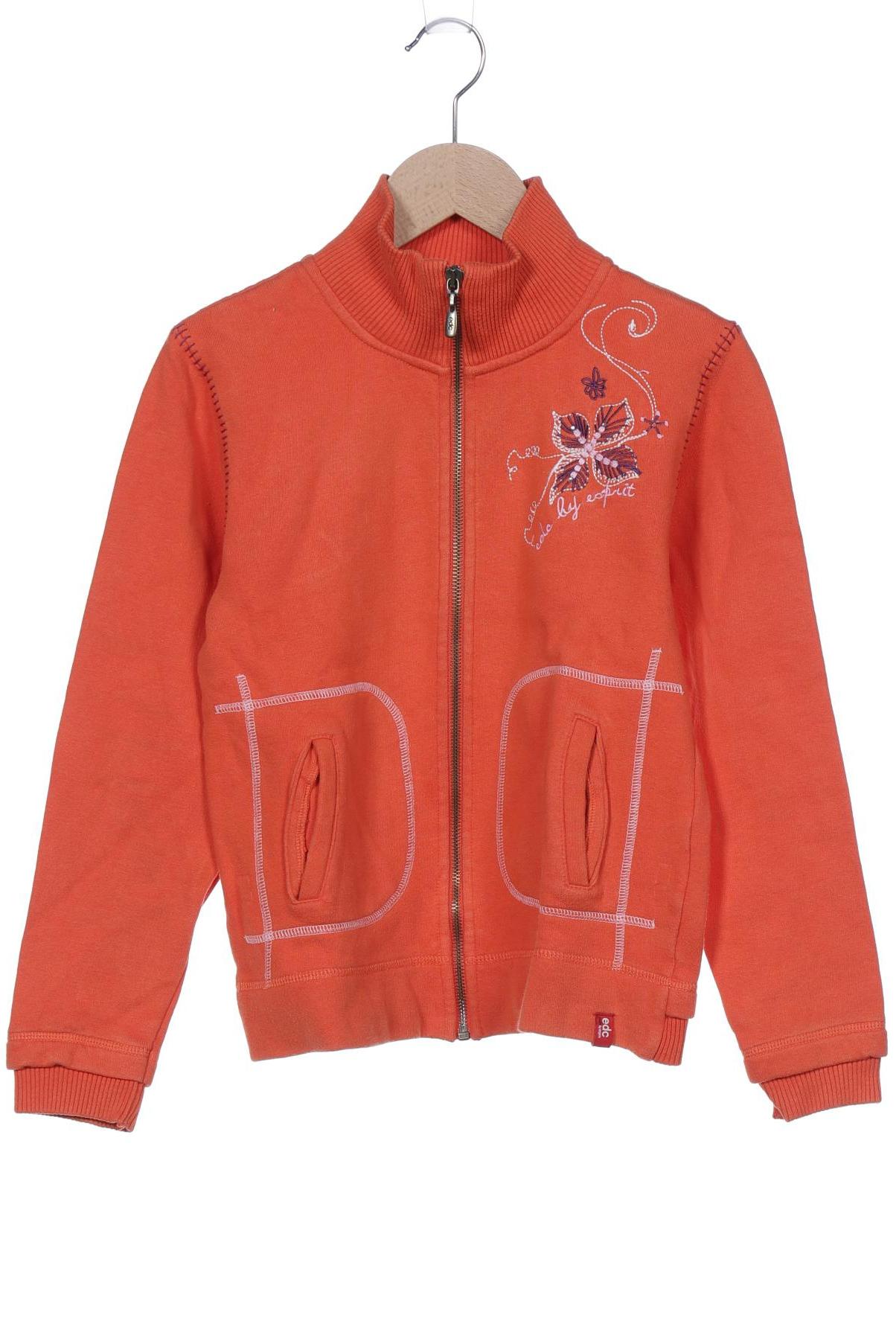 

edc by Esprit Damen Sweatshirt, orange, Gr. 38