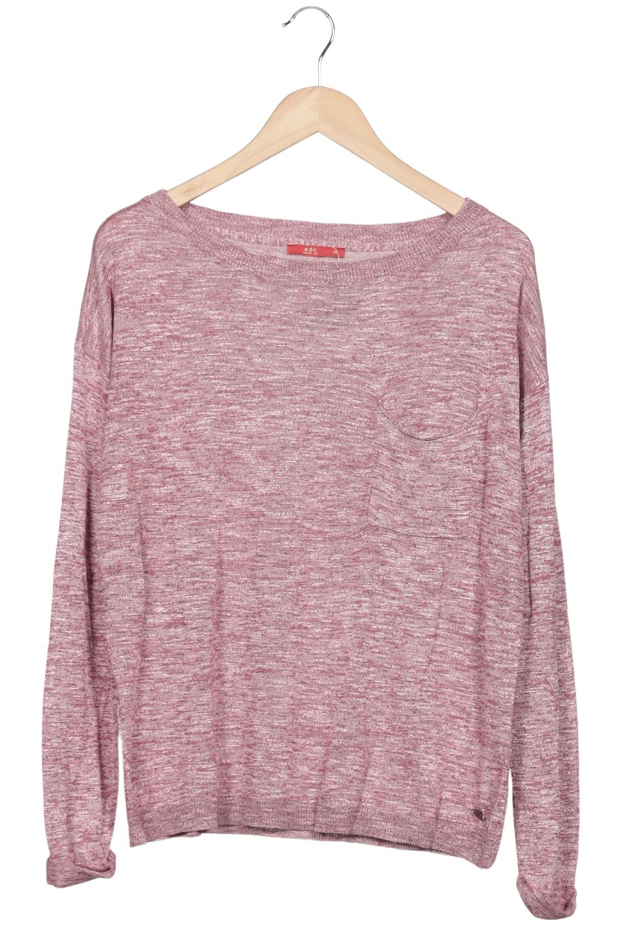 

edc by Esprit Damen Pullover, pink, Gr. 44