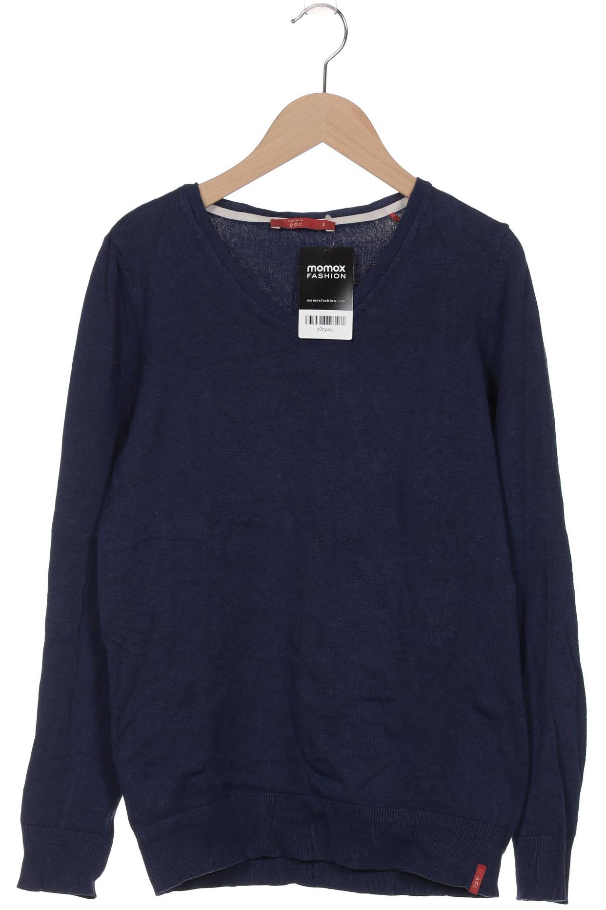 

edc by Esprit Damen Pullover, marineblau, Gr. 36