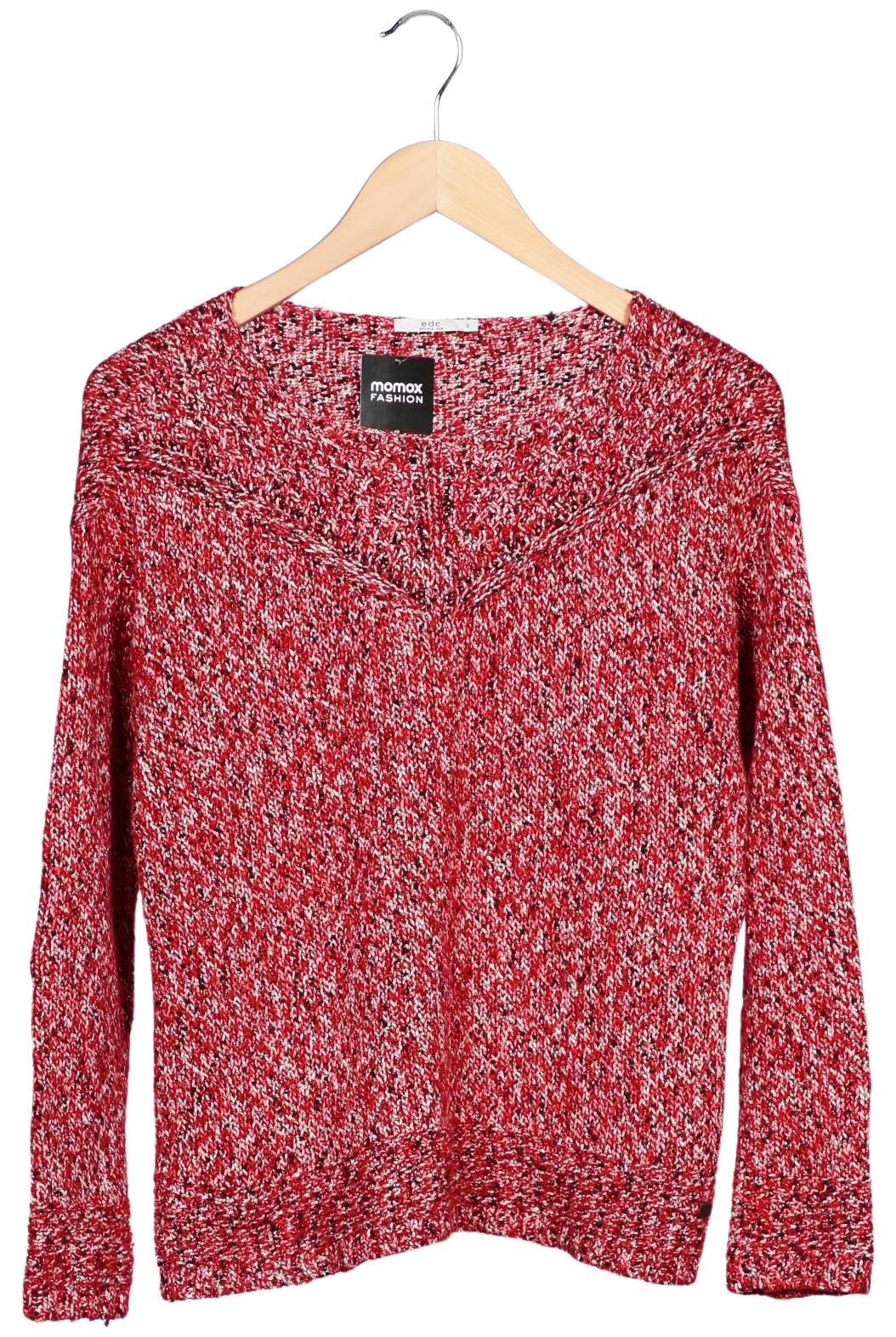 

edc by Esprit Damen Pullover, rot, Gr. 36