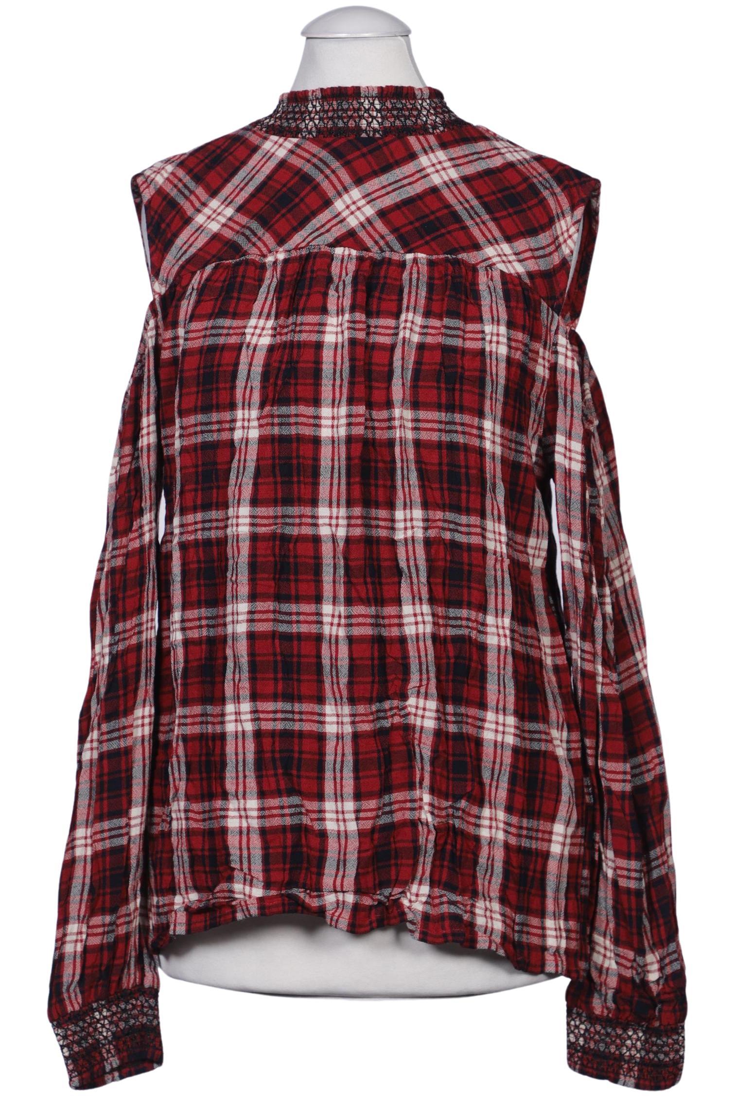 

edc by Esprit Damen Bluse, rot, Gr. 36