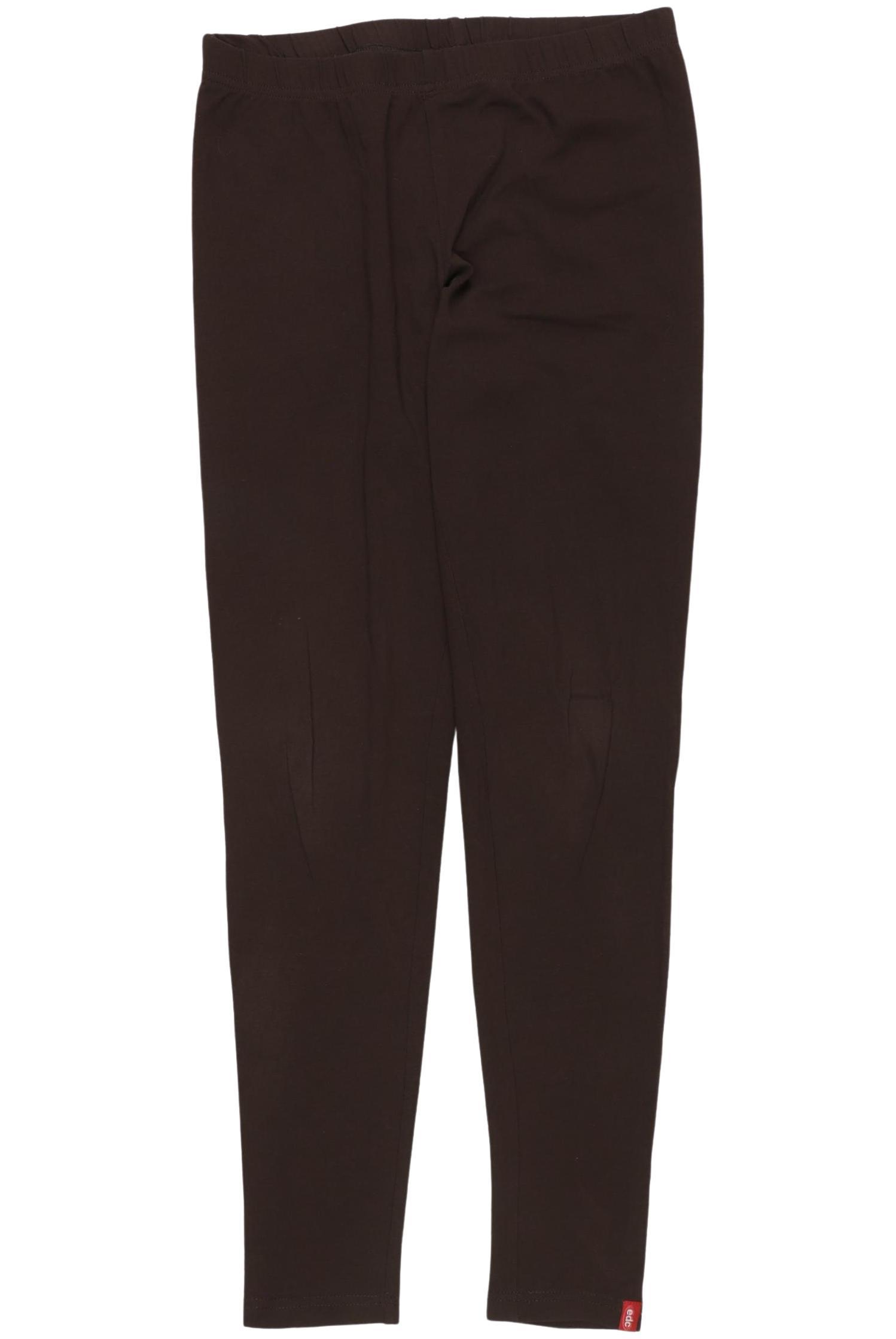 

edc by Esprit Damen Stoffhose, braun, Gr. 0