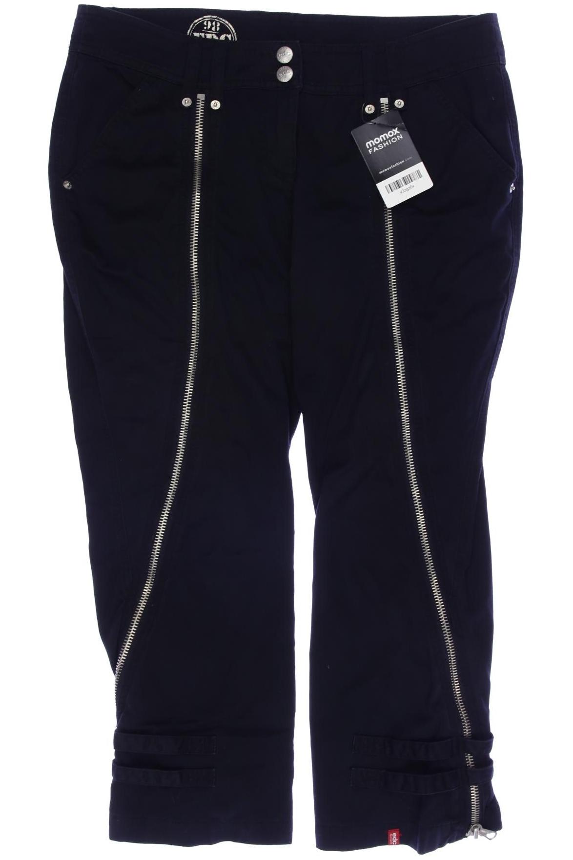 

edc by Esprit Damen Stoffhose, schwarz, Gr. 40