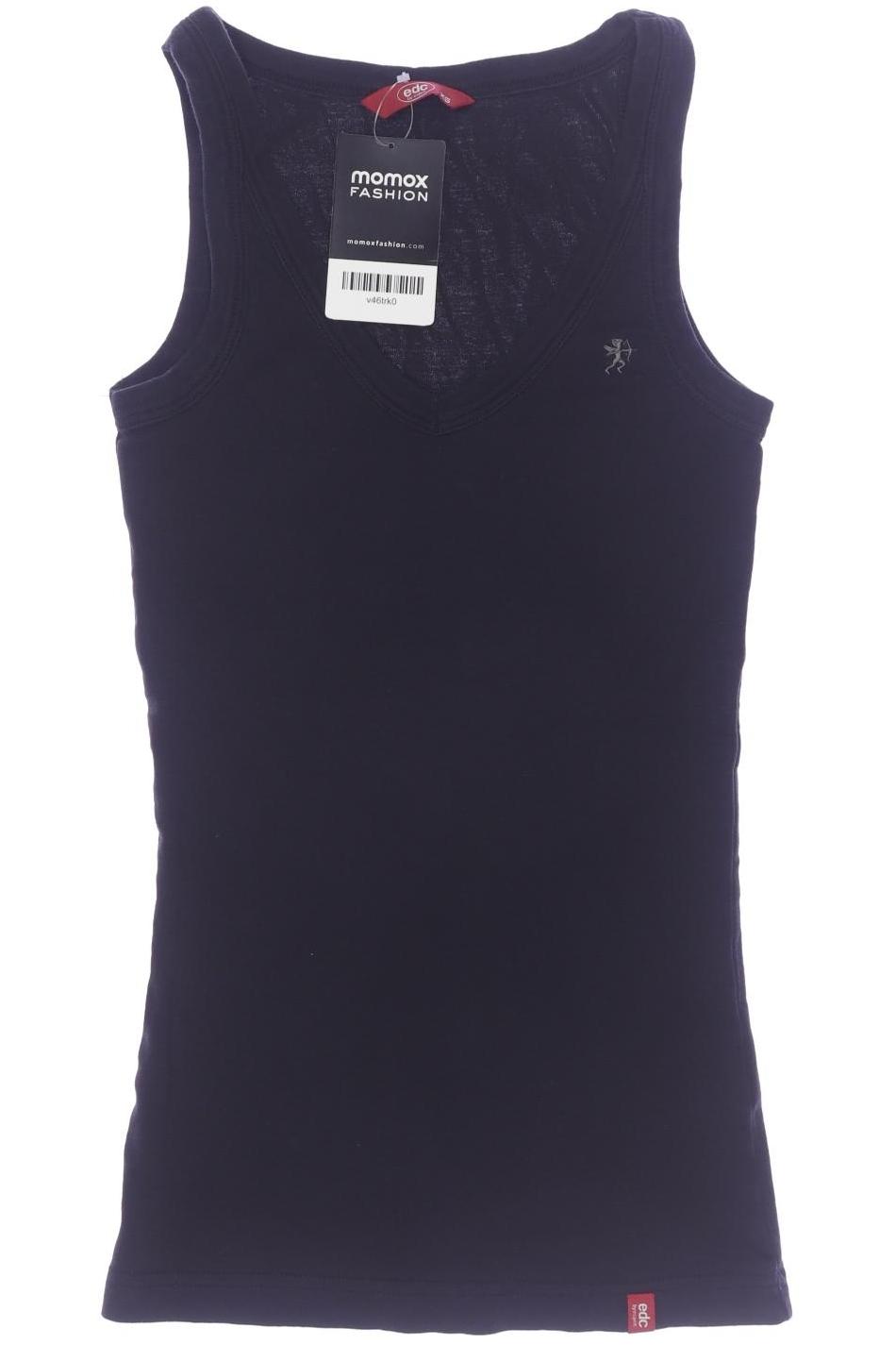 

edc by Esprit Damen Top, schwarz, Gr. 34