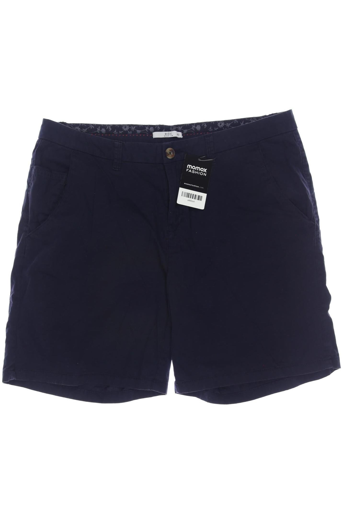 

edc by Esprit Damen Shorts, marineblau, Gr. 42
