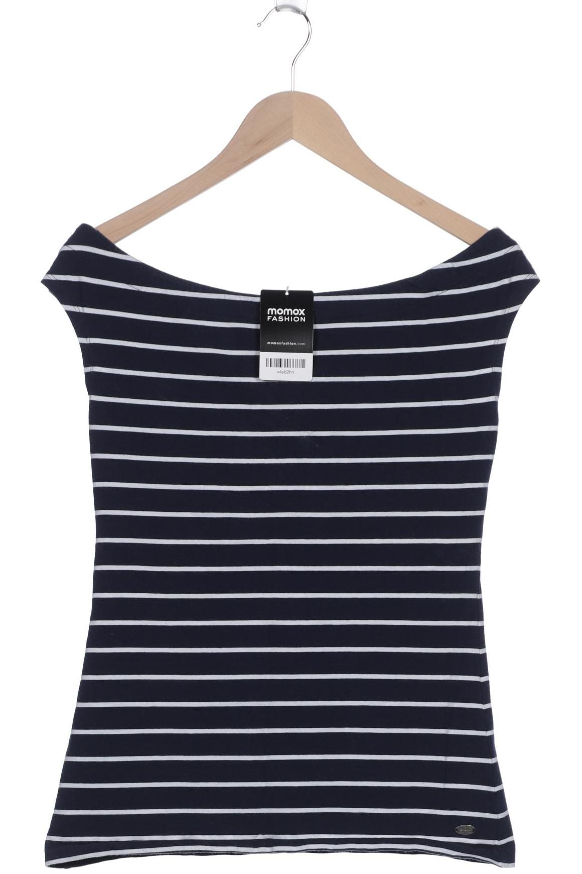 

edc by Esprit Damen T-Shirt, marineblau, Gr. 38