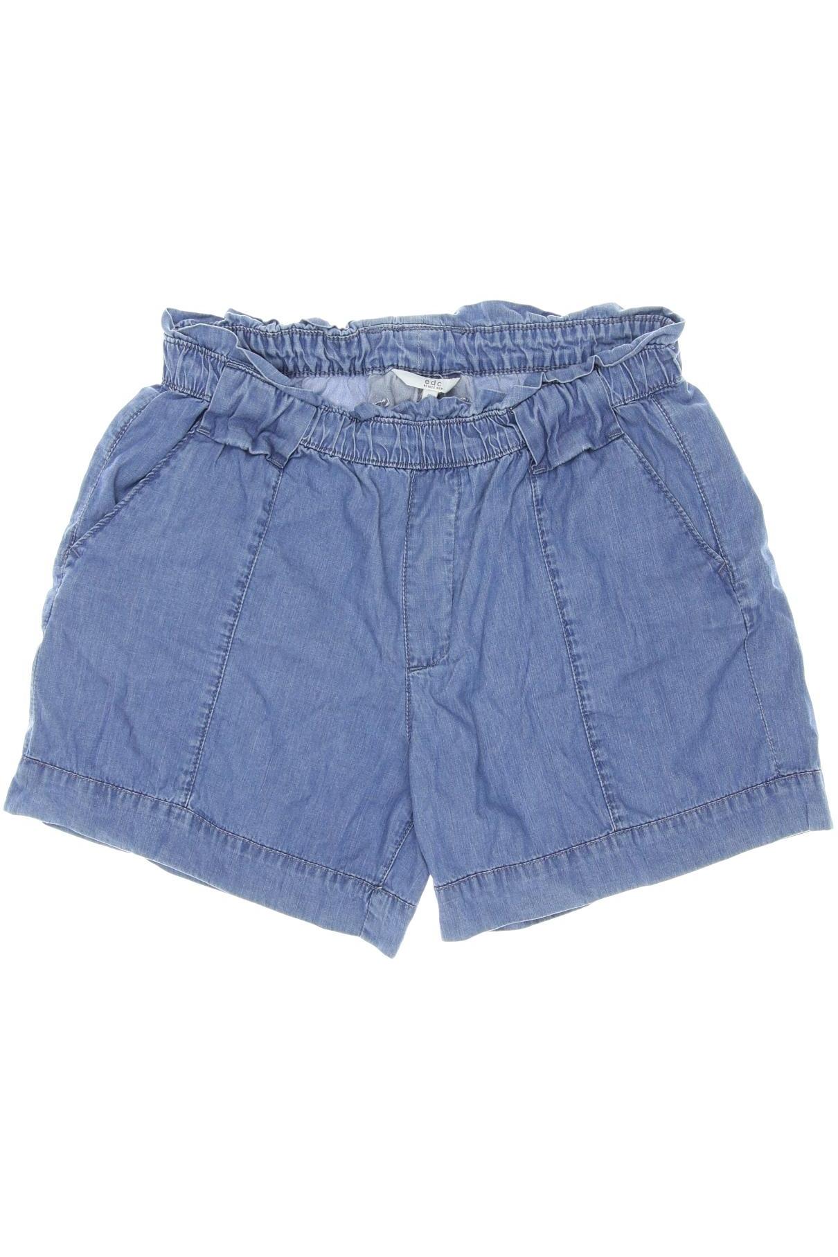 

edc by Esprit Damen Shorts, blau, Gr. 29