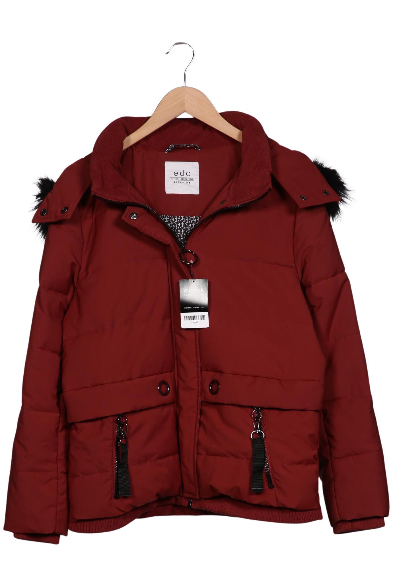 

edc by Esprit Damen Jacke, rot, Gr. 38