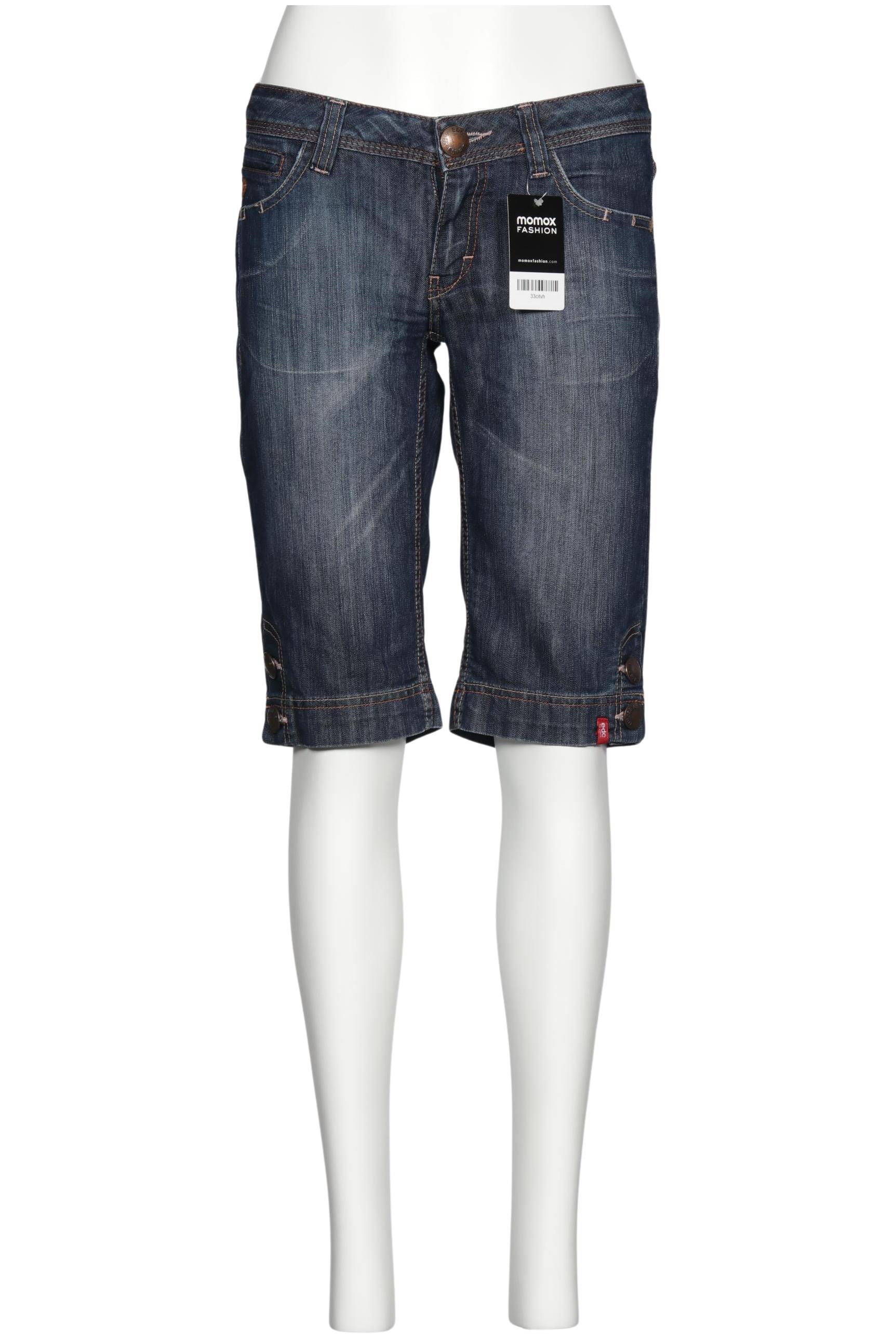 

edc by Esprit Damen Shorts, marineblau, Gr. 36