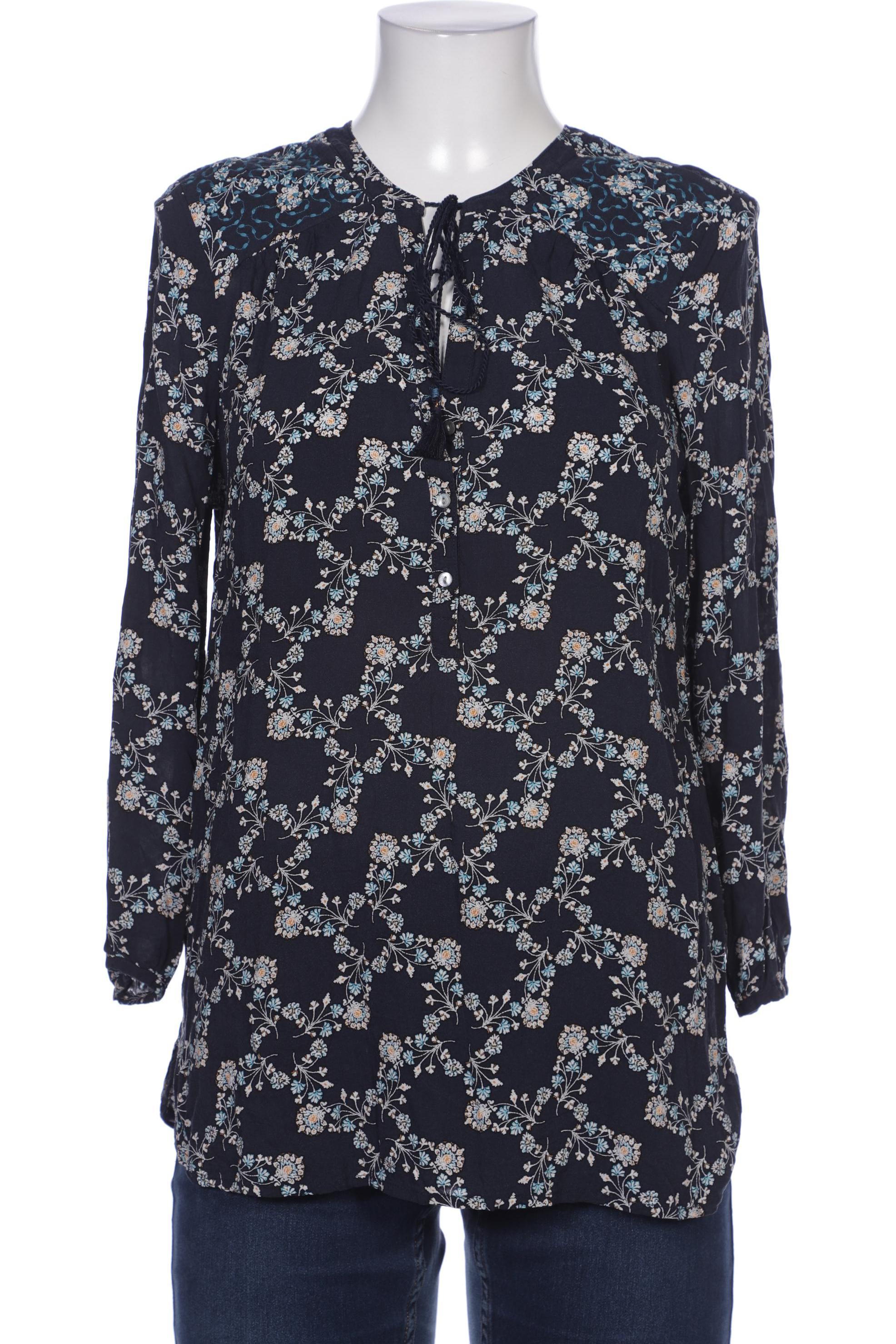 

edc by Esprit Damen Bluse, marineblau, Gr. 42