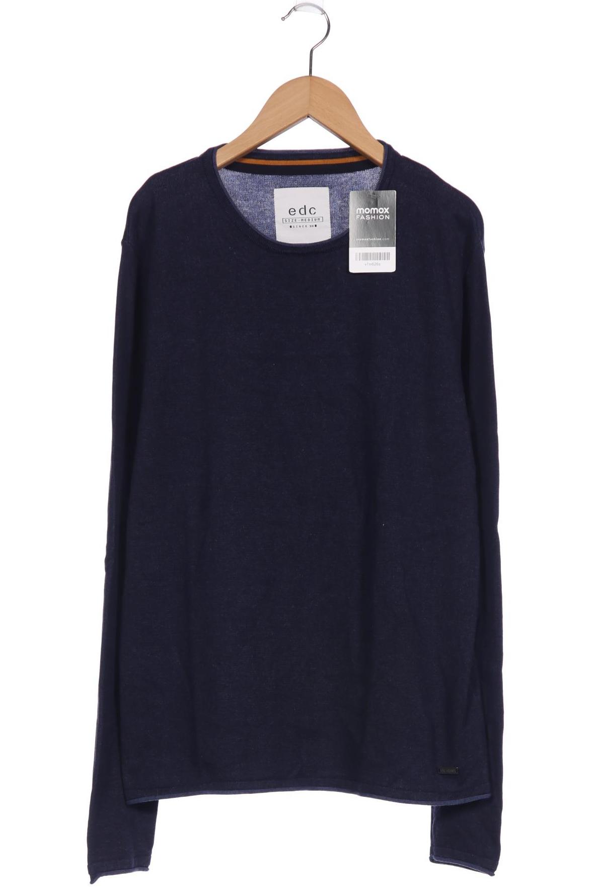 

edc by Esprit Herren Pullover, marineblau, Gr. 48