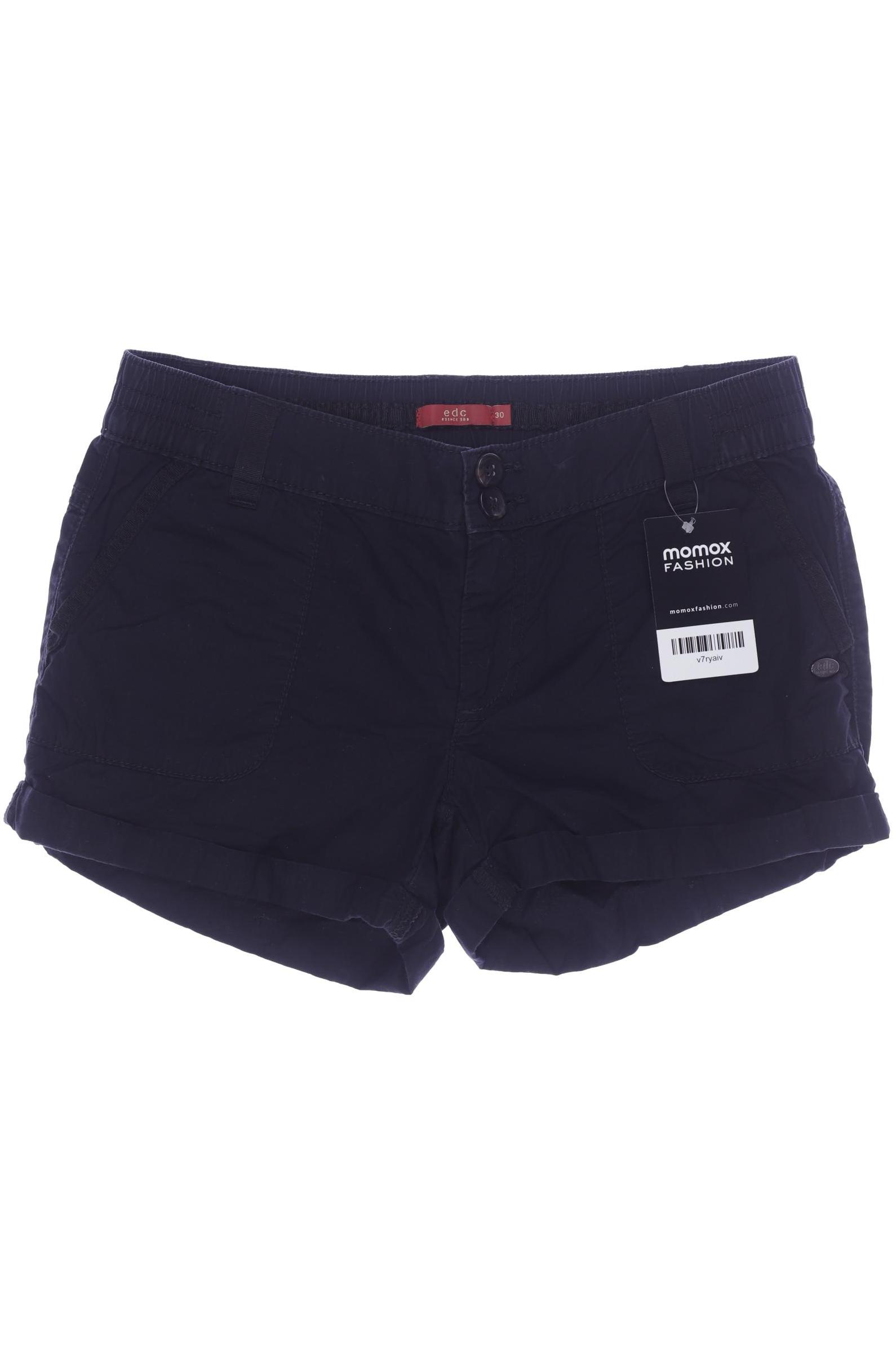 

edc by Esprit Damen Shorts, schwarz, Gr. 30