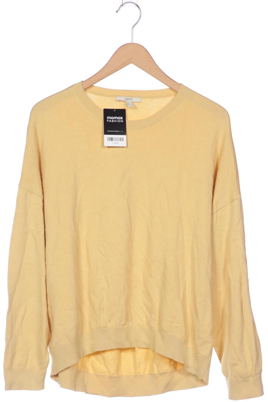 

edc by Esprit Damen Pullover, gelb, Gr. 42