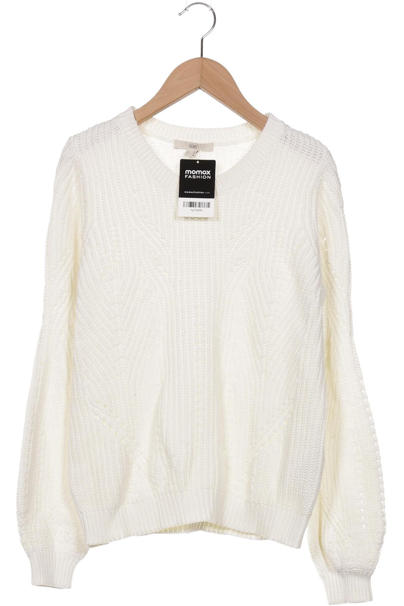 

edc by Esprit Damen Pullover, cremeweiß, Gr. 36