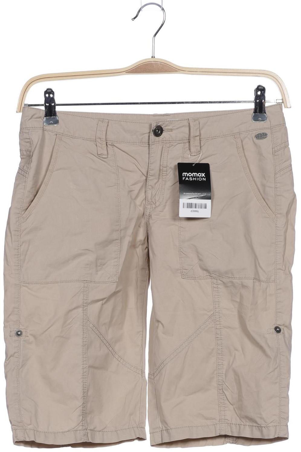 

edc by Esprit Damen Shorts, beige, Gr. 36