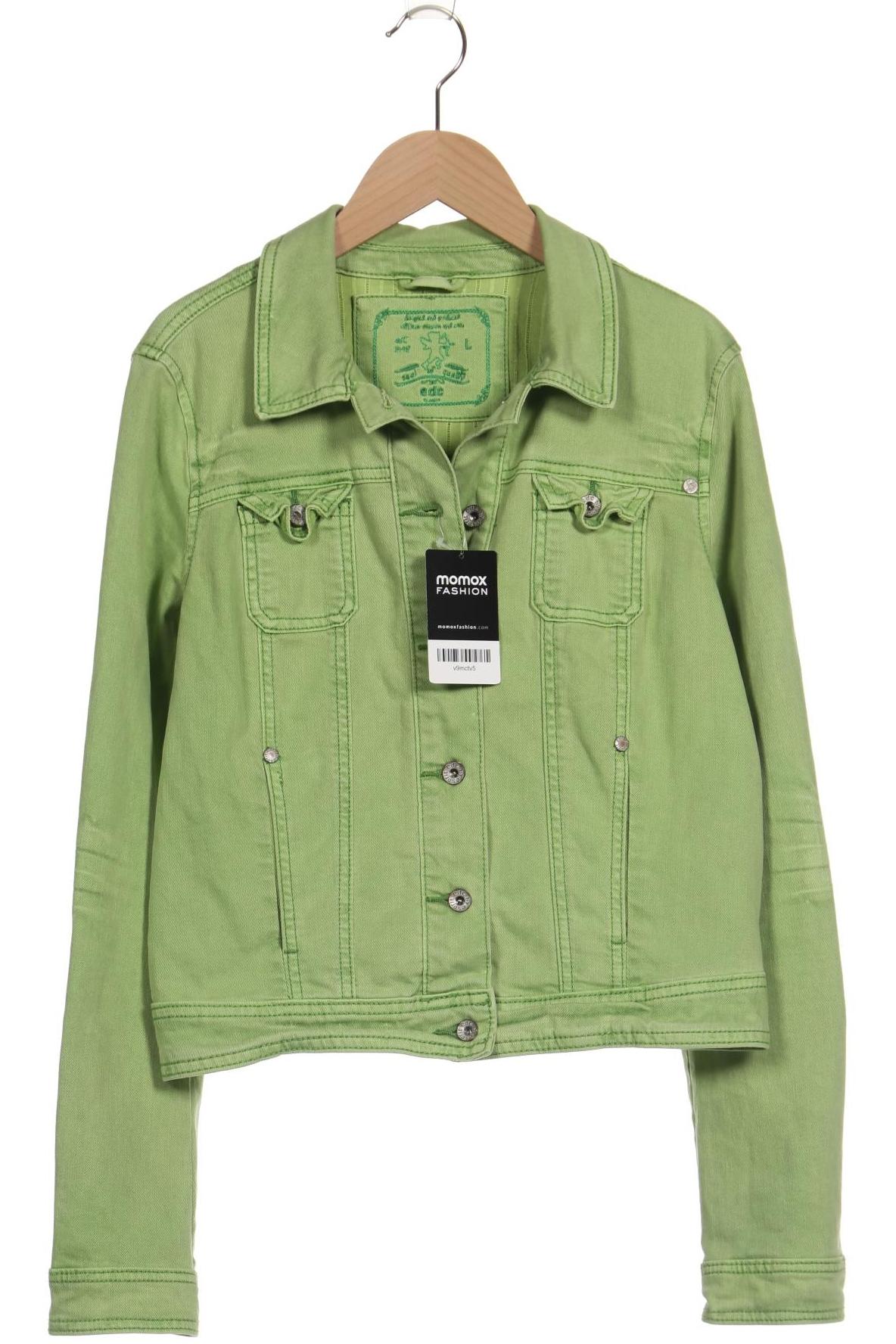 

edc by Esprit Damen Jacke, hellgrün, Gr. 42