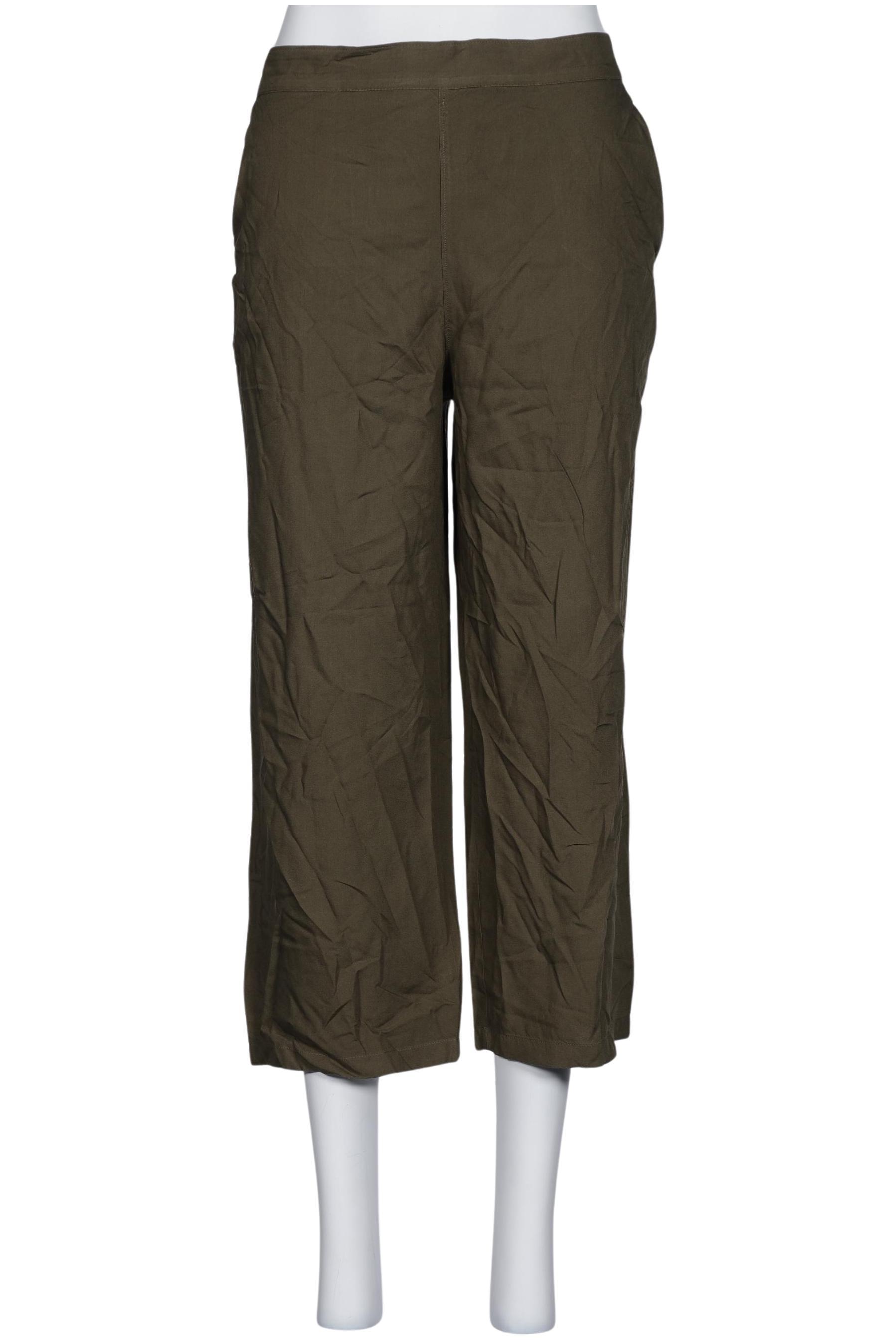 

edc by Esprit Damen Stoffhose, grün, Gr. 38