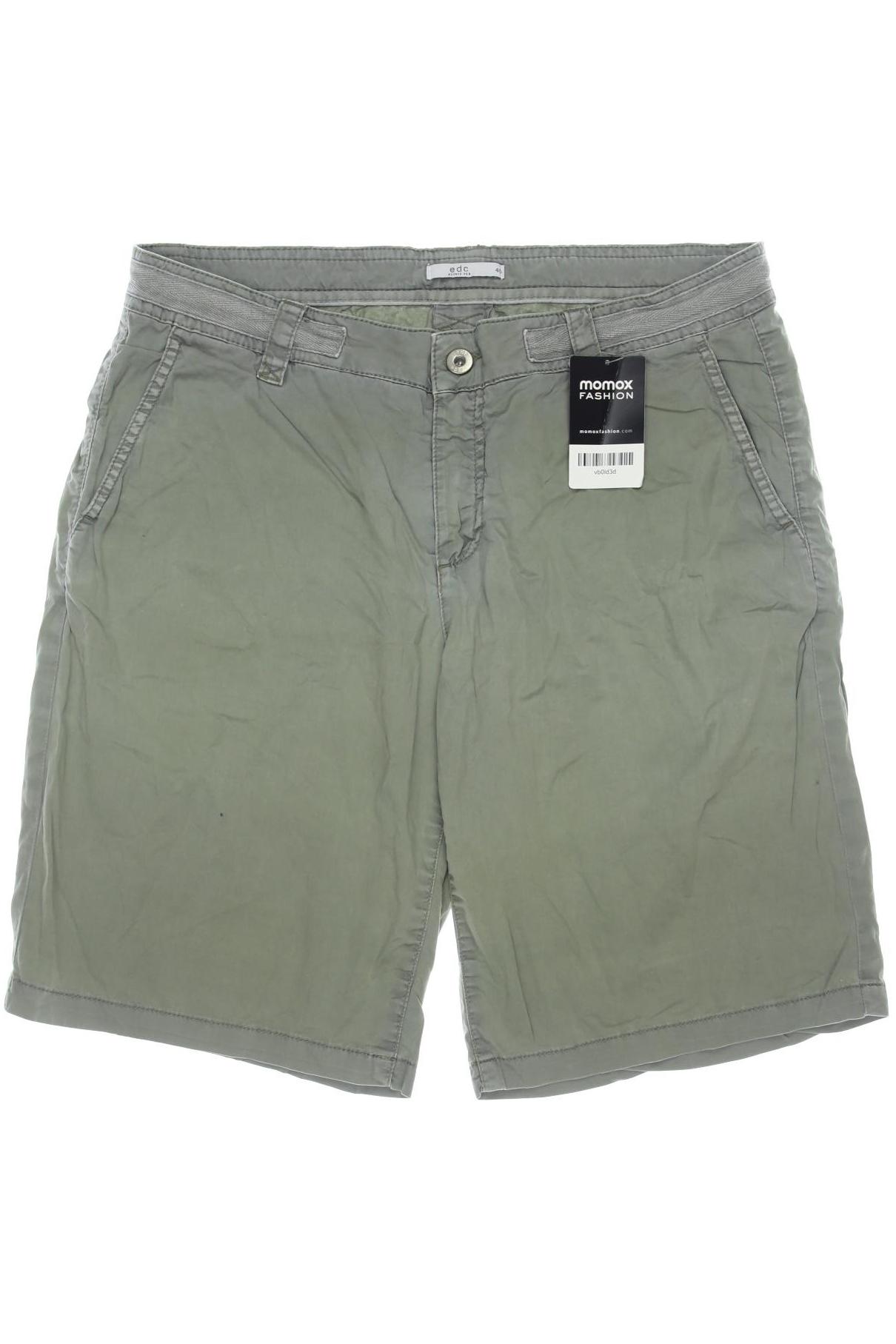 

edc by Esprit Damen Shorts, grün, Gr. 40