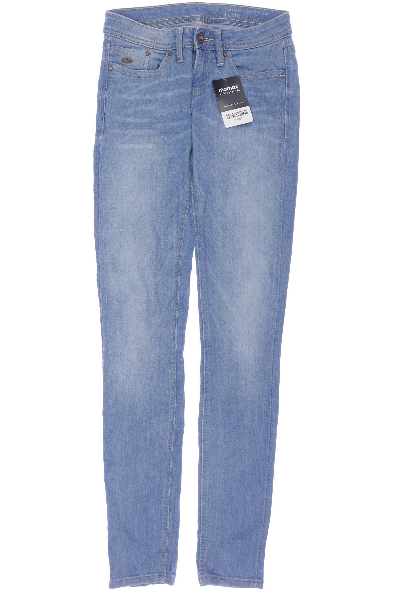 

edc by Esprit Damen Jeans, blau, Gr. 25