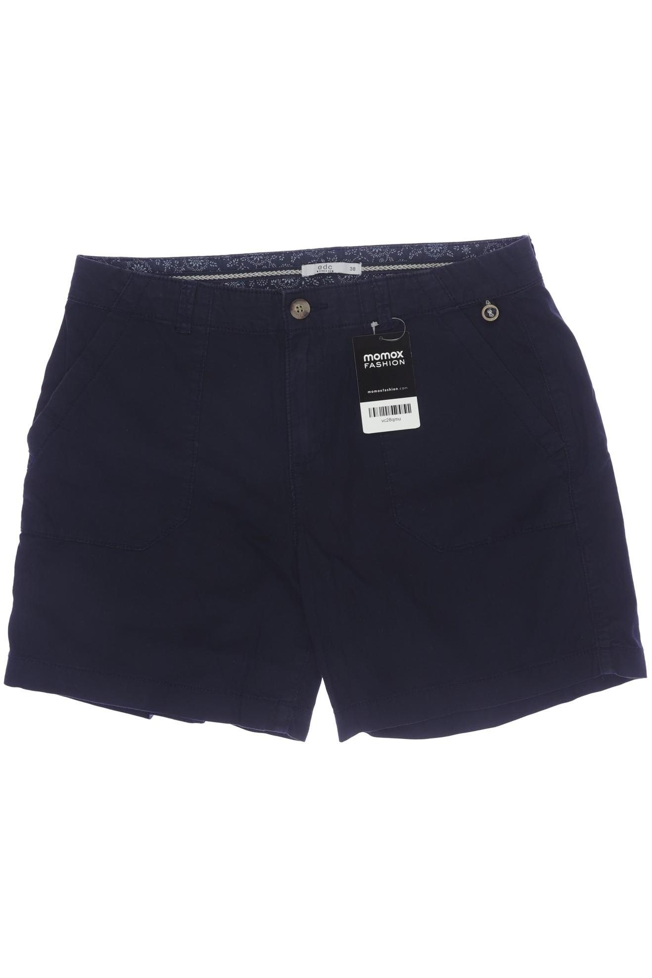 

edc by Esprit Damen Shorts, marineblau, Gr. 38