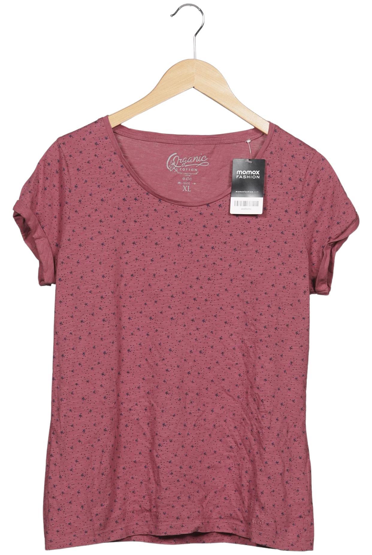 

edc by Esprit Damen T-Shirt, pink, Gr. 44