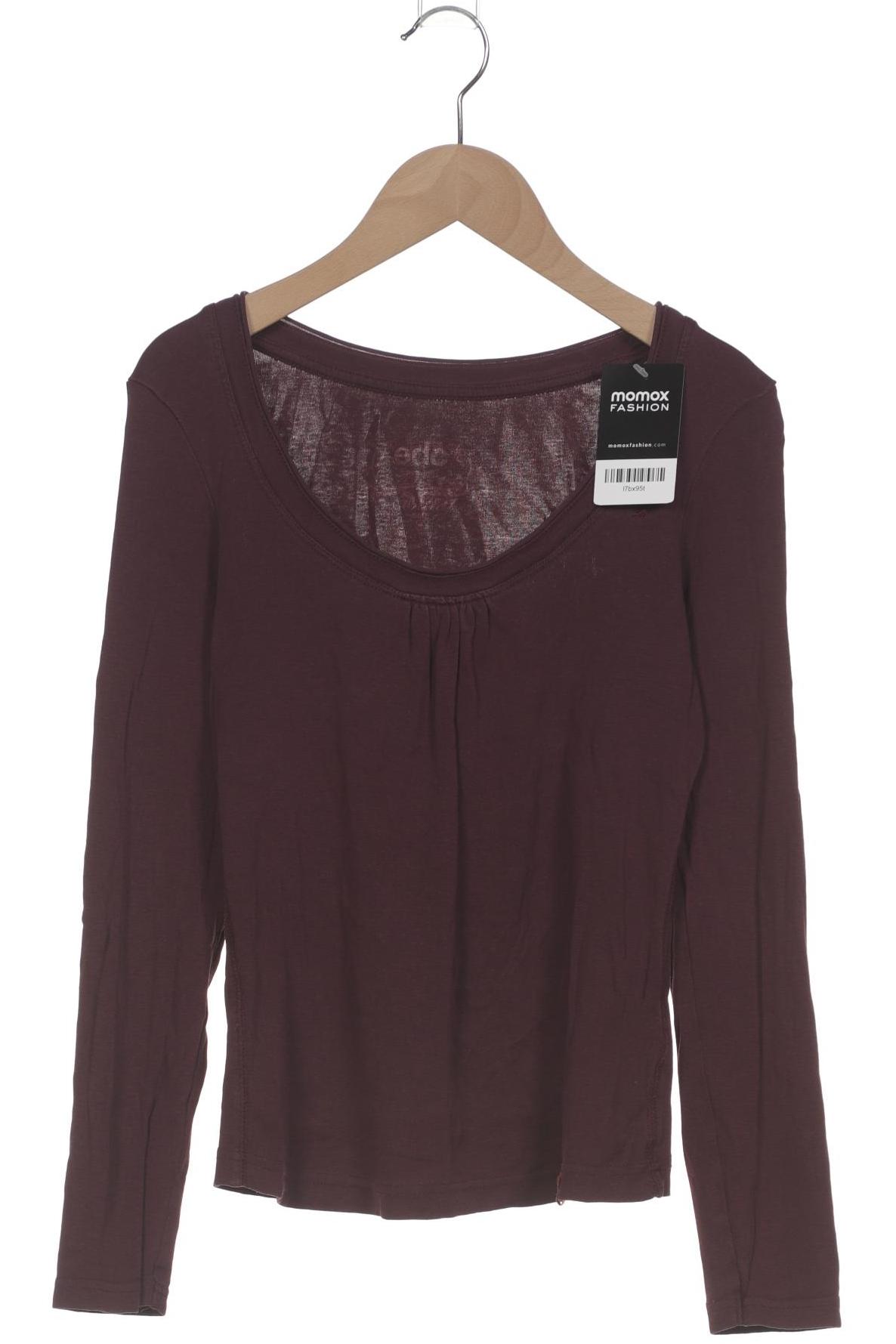 

edc by Esprit Damen Langarmshirt, bordeaux, Gr. 36