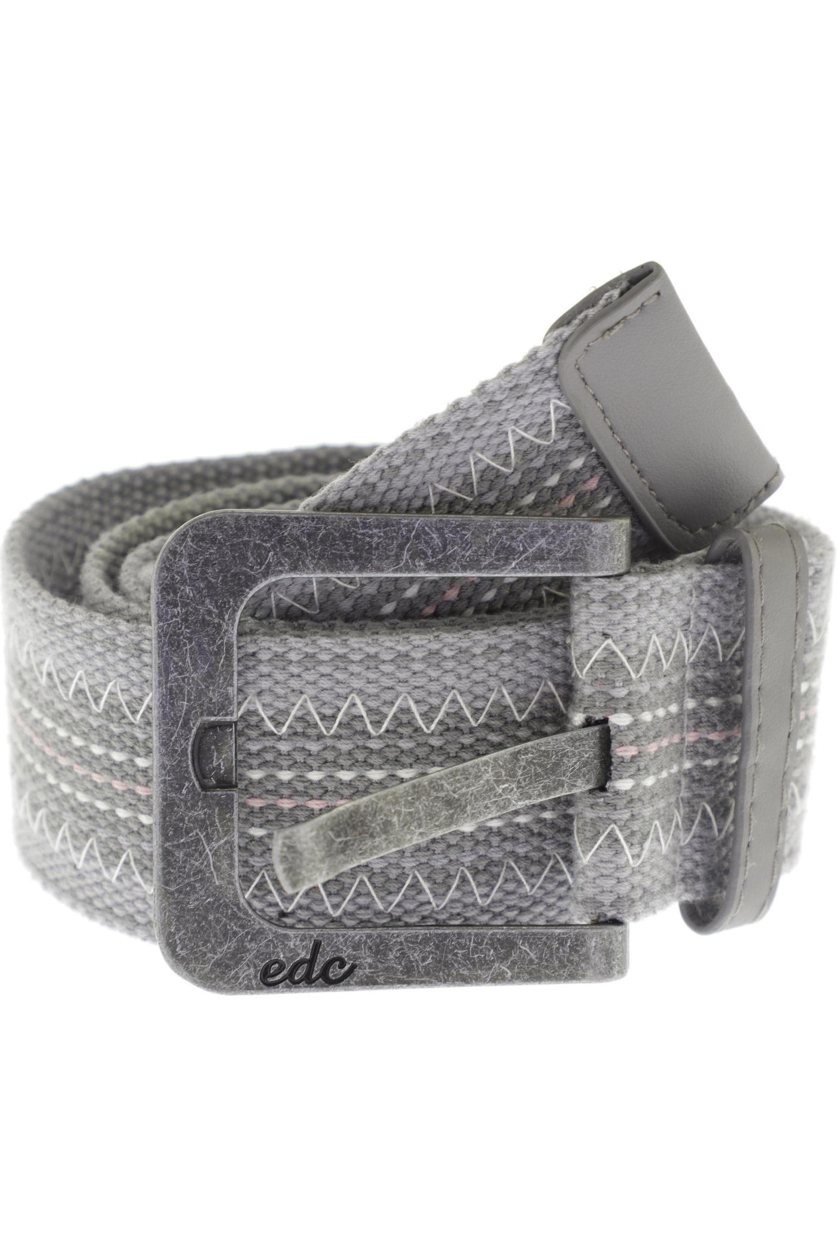 

edc by Esprit Damen Gürtel, grau, Gr. 85
