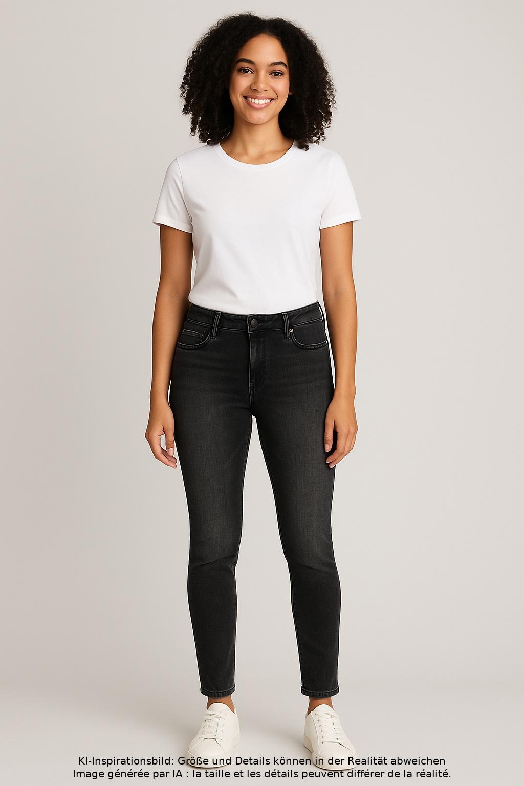 

edc by Esprit Damen Jeans, grau, Gr. 27