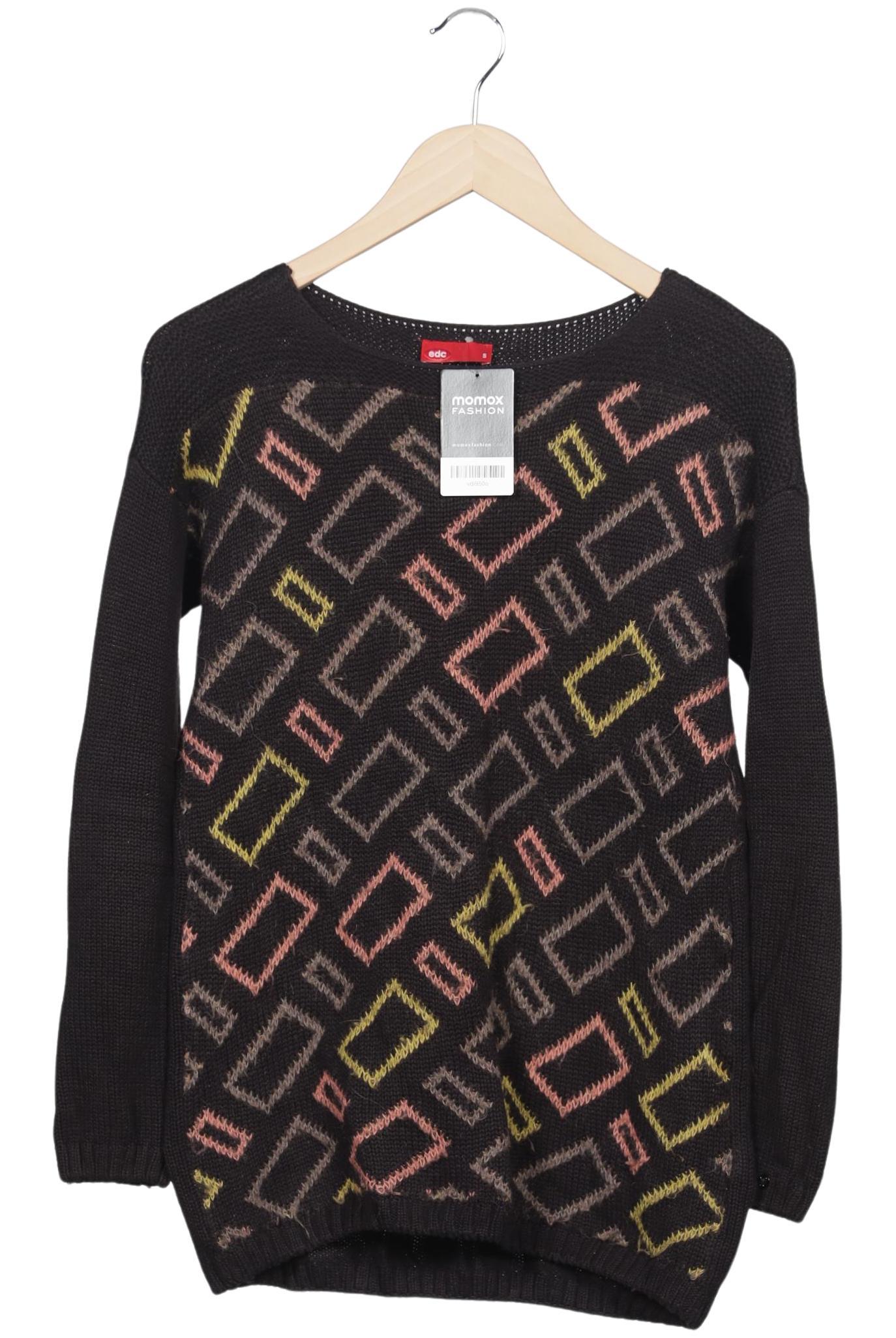 

edc by Esprit Damen Pullover, braun, Gr. 36