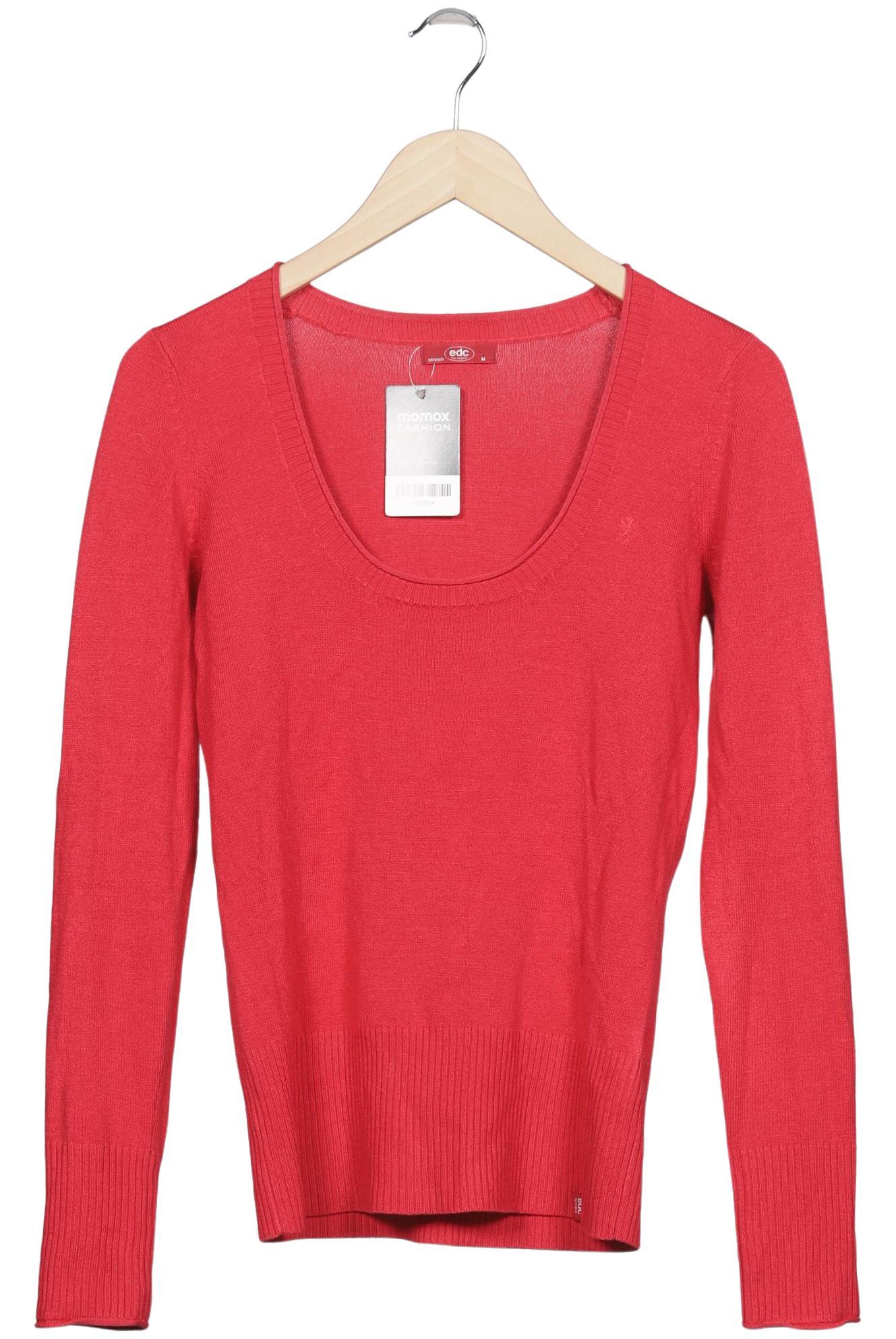 

edc by Esprit Damen Pullover, rot, Gr. 38
