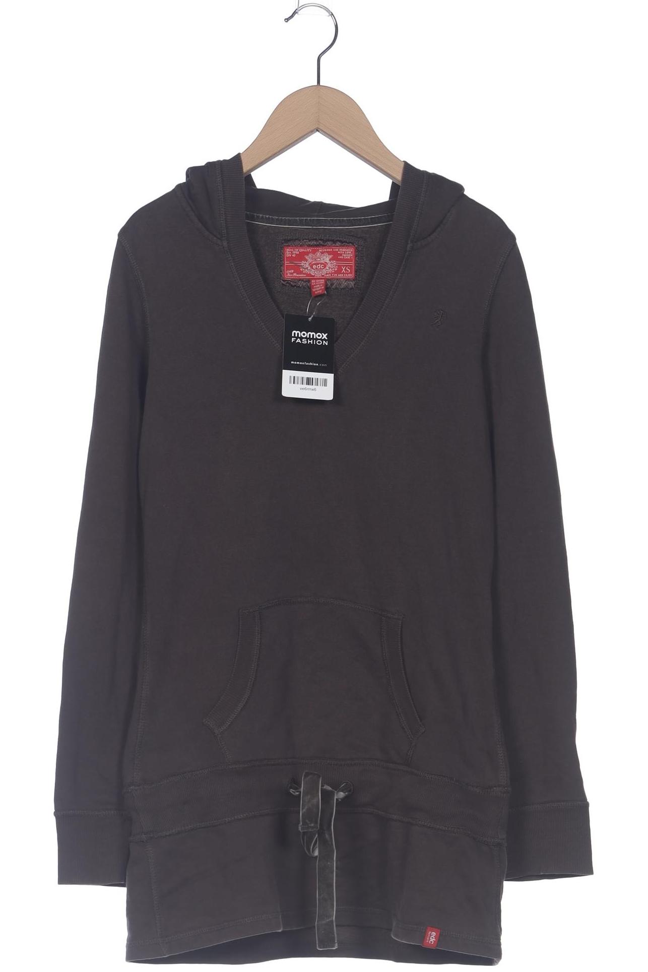

edc by Esprit Herren Kapuzenpullover, braun, Gr. 44