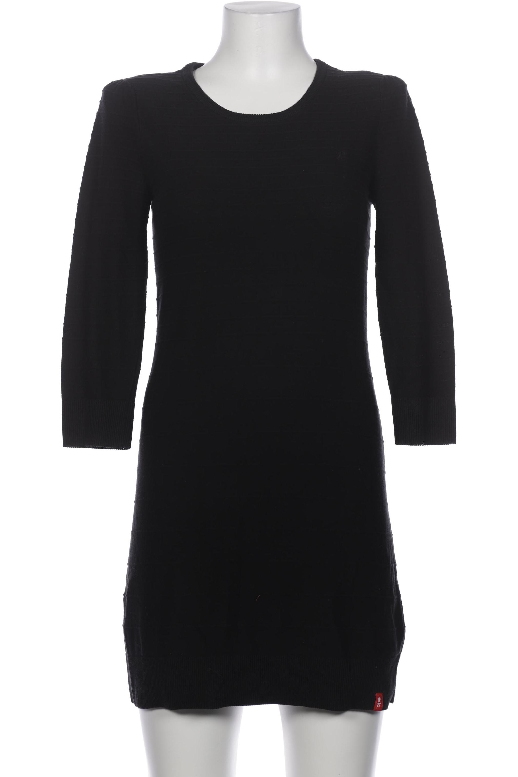 

edc by Esprit Damen Kleid, schwarz, Gr. 38