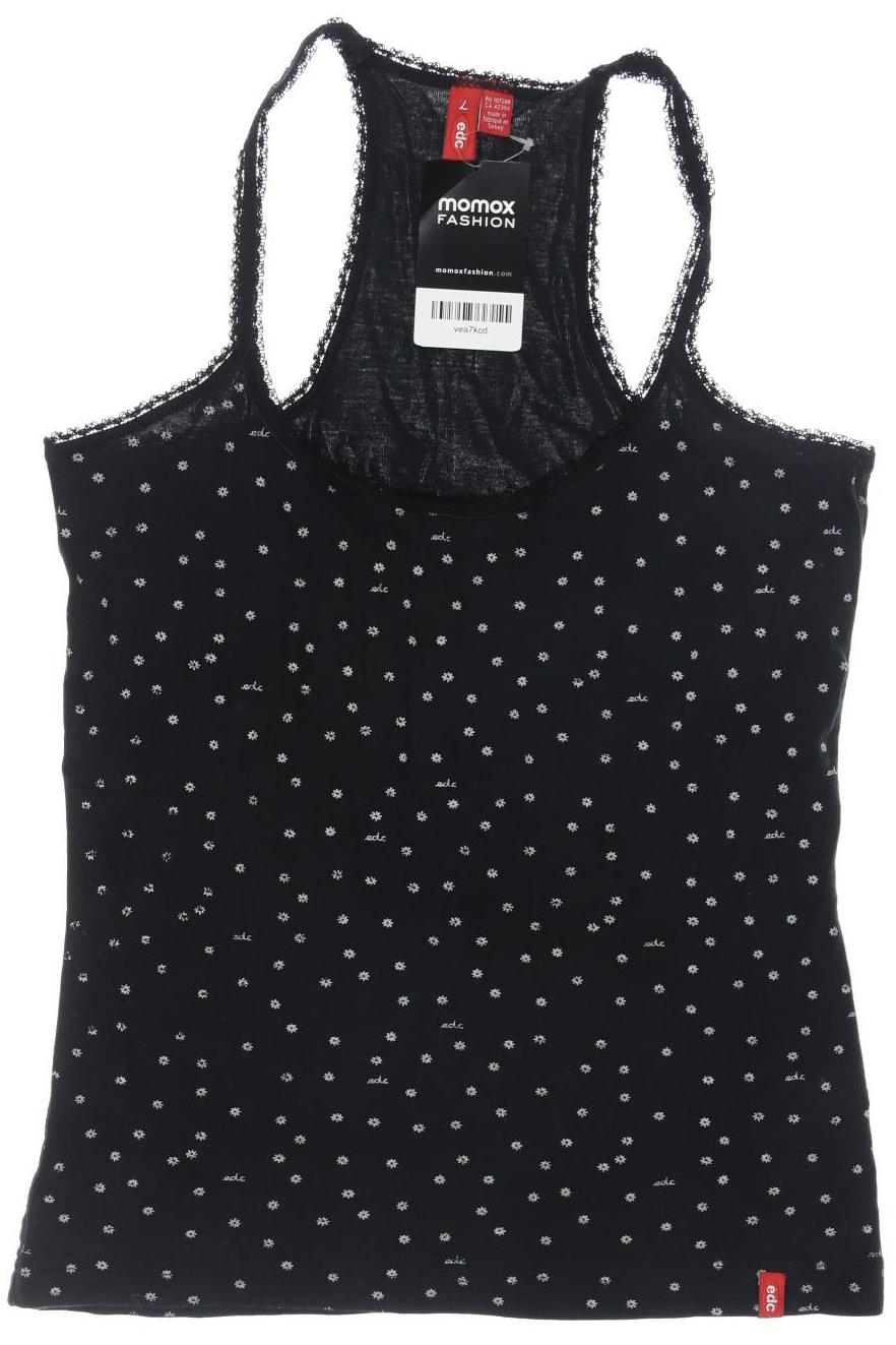 

edc by Esprit Damen Top, schwarz, Gr. 42