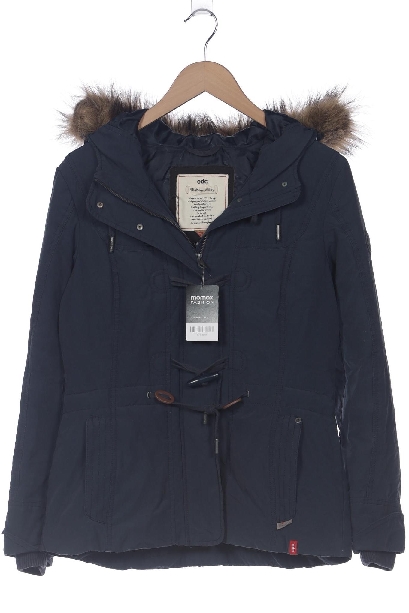 

edc by Esprit Damen Jacke, marineblau, Gr. 38