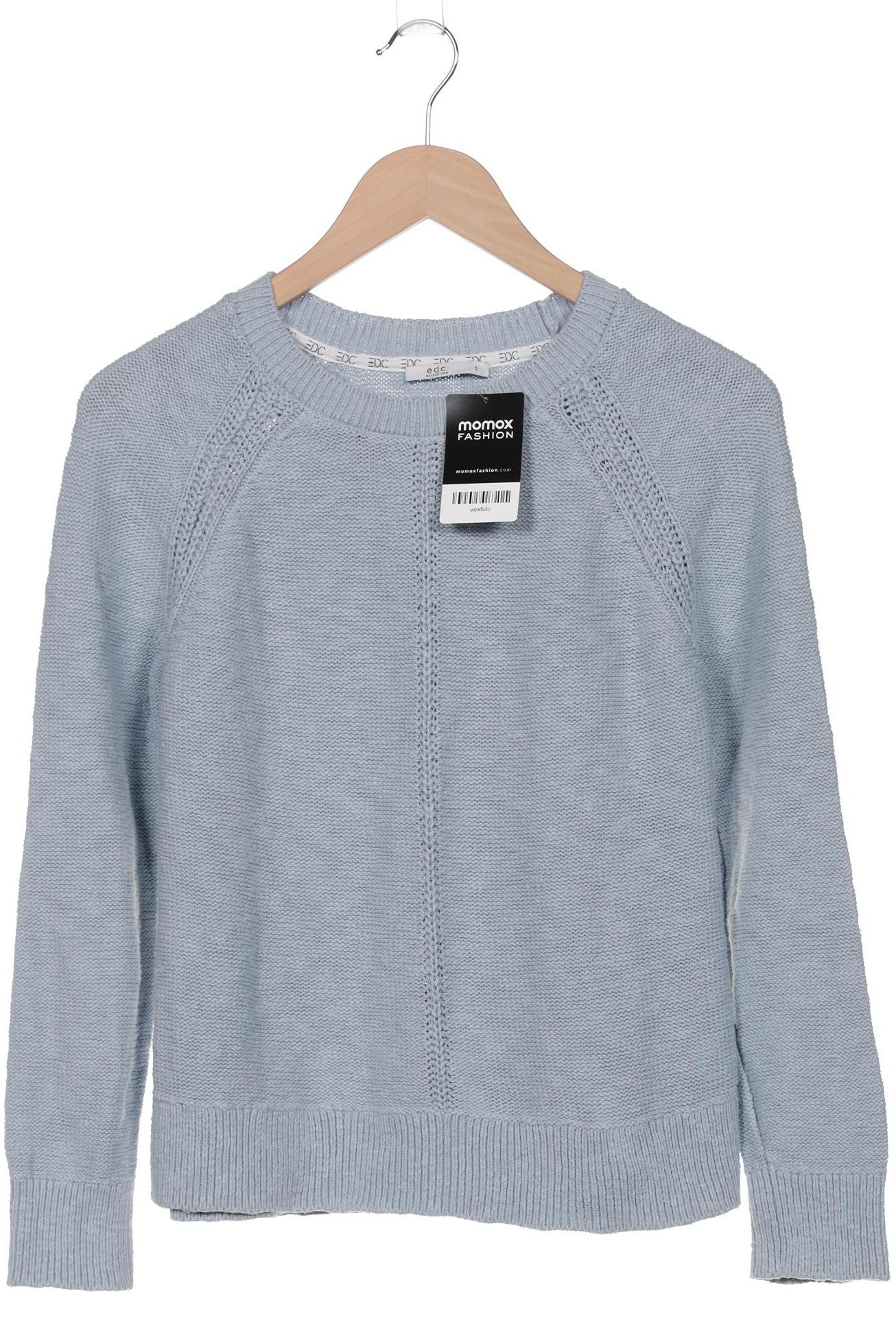 

edc by Esprit Damen Pullover, hellblau, Gr. 36