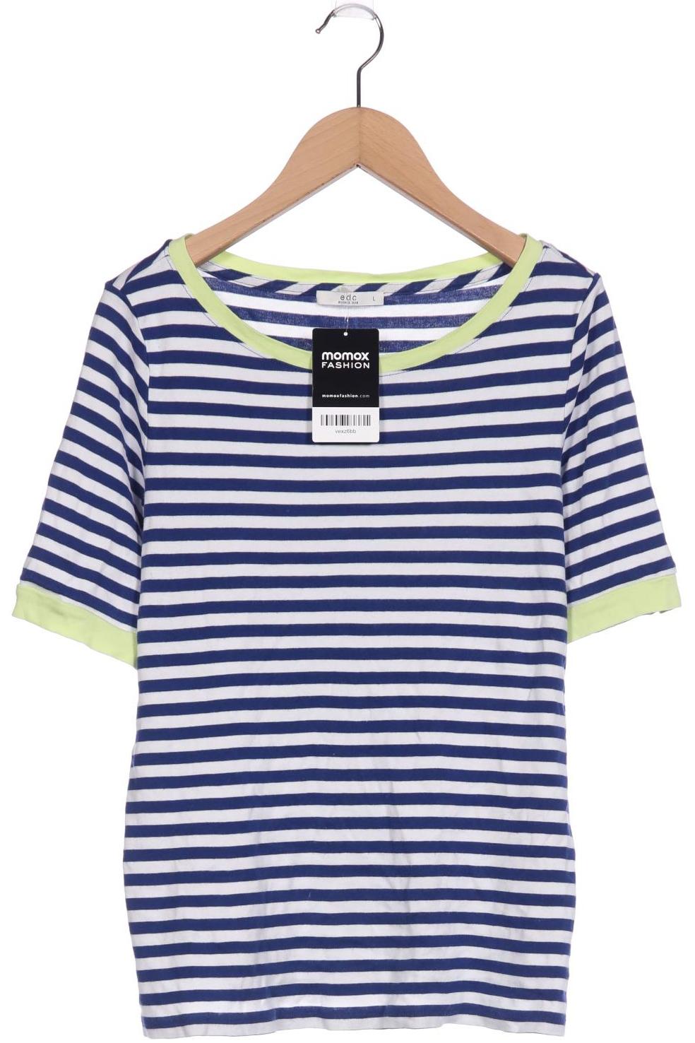 

edc by Esprit Damen T-Shirt, blau