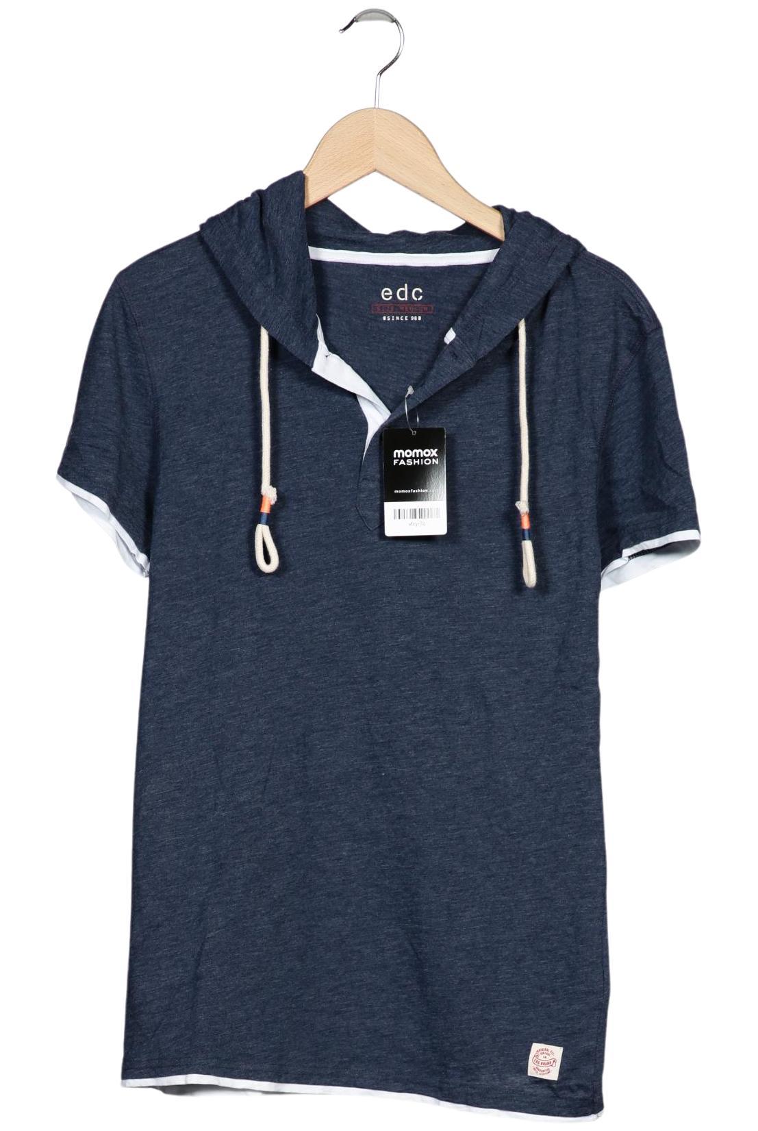 

edc by Esprit Herren Kapuzenpullover, marineblau, Gr. 48