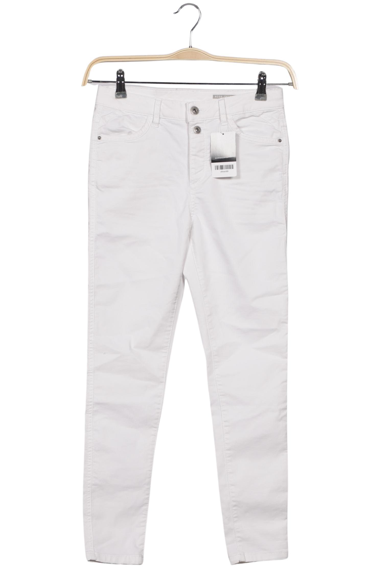 

edc by Esprit Damen Stoffhose, weiß, Gr. 36