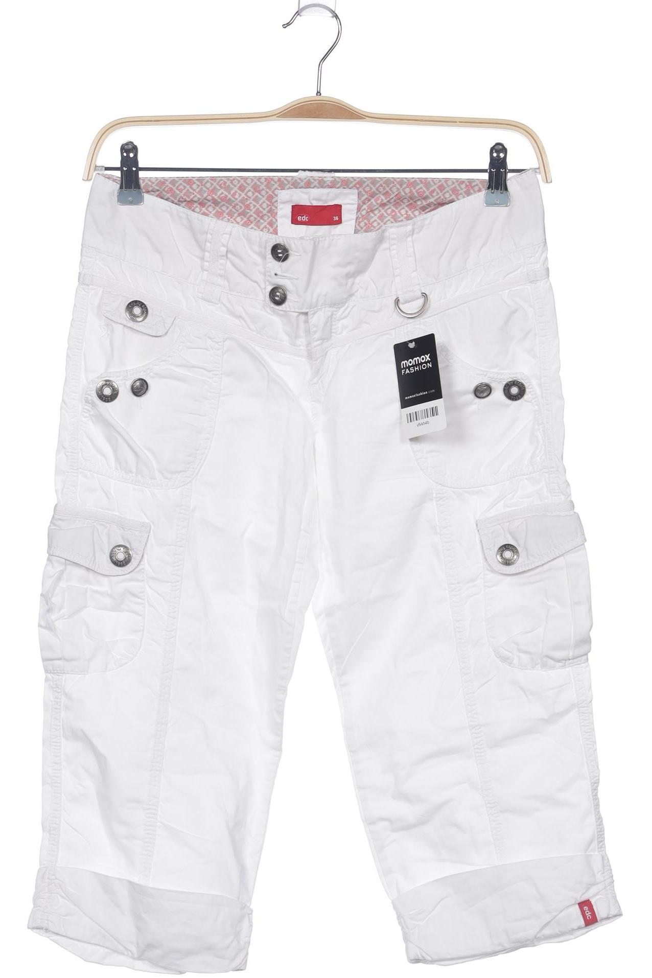 

edc by Esprit Damen Shorts, weiß, Gr. 36