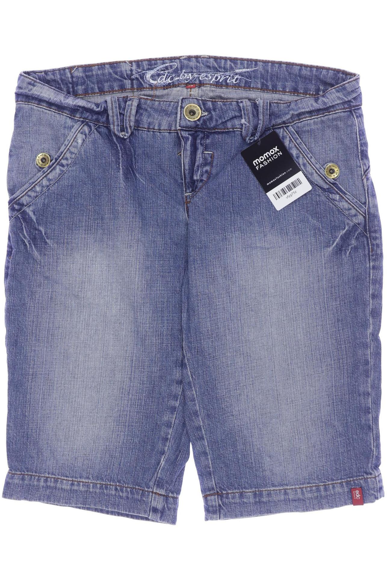 

edc by Esprit Damen Shorts, blau, Gr. 40