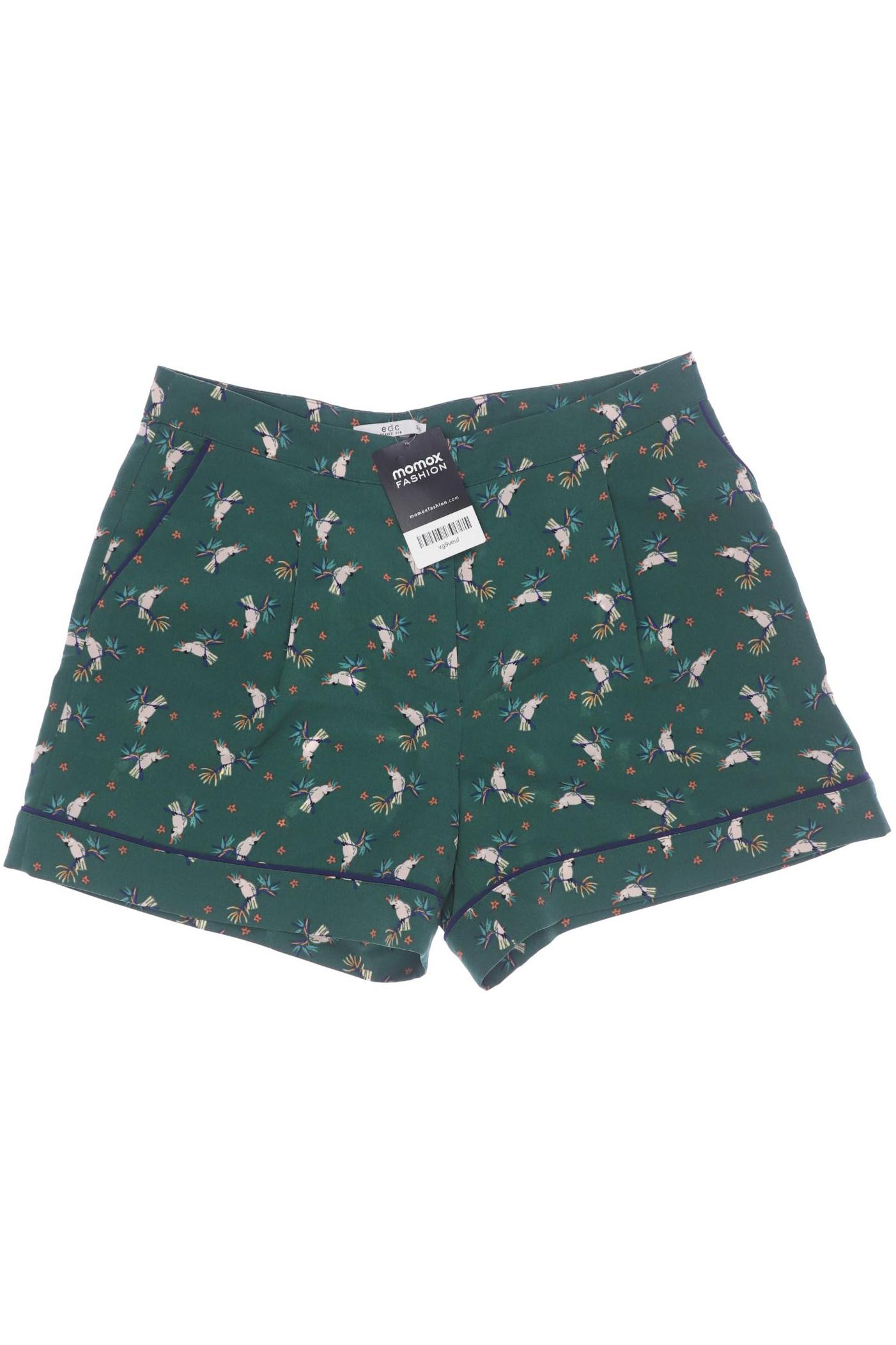 

edc by Esprit Damen Shorts, grün, Gr. 36