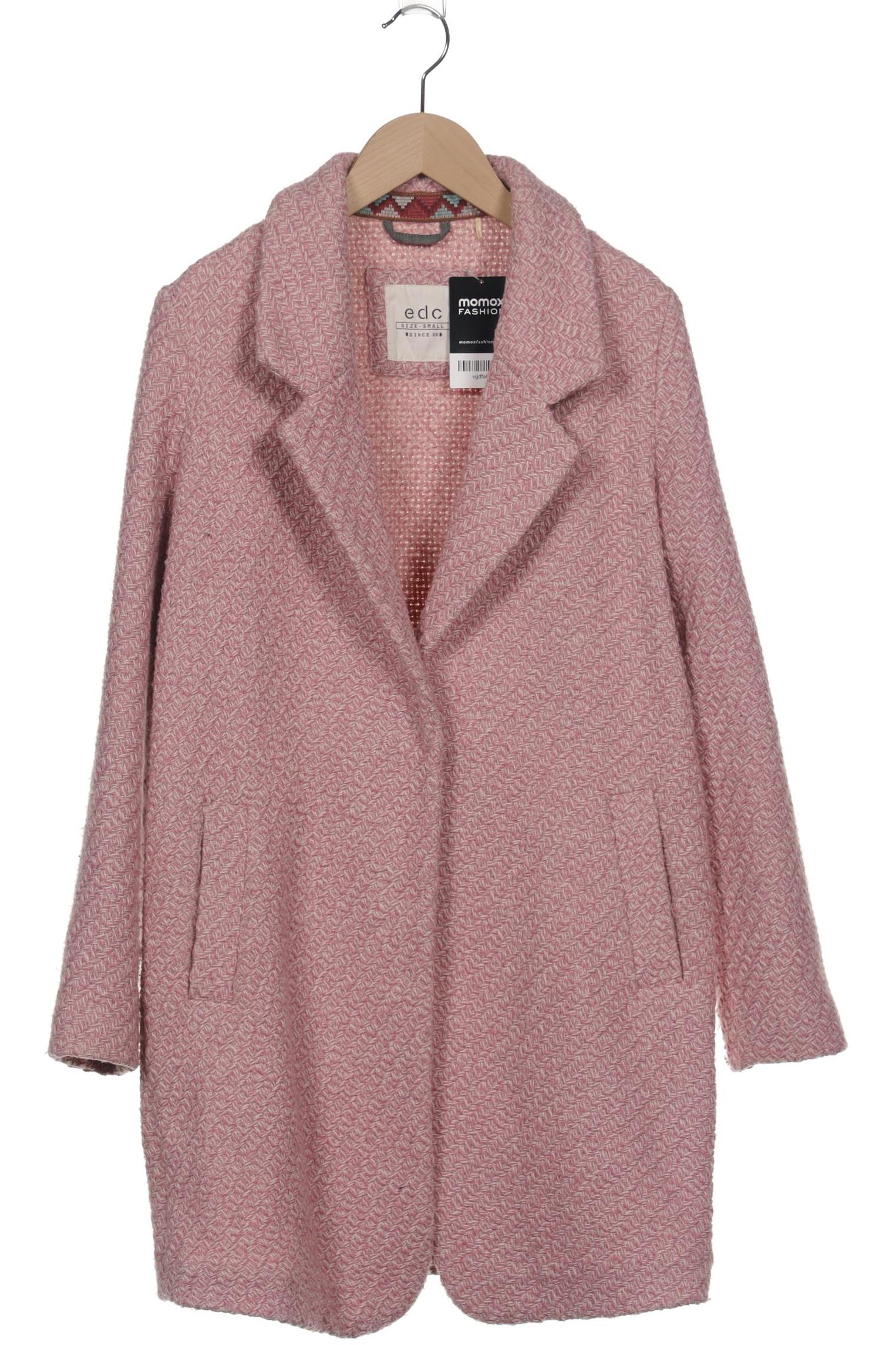 

edc by Esprit Damen Mantel, pink, Gr. 36