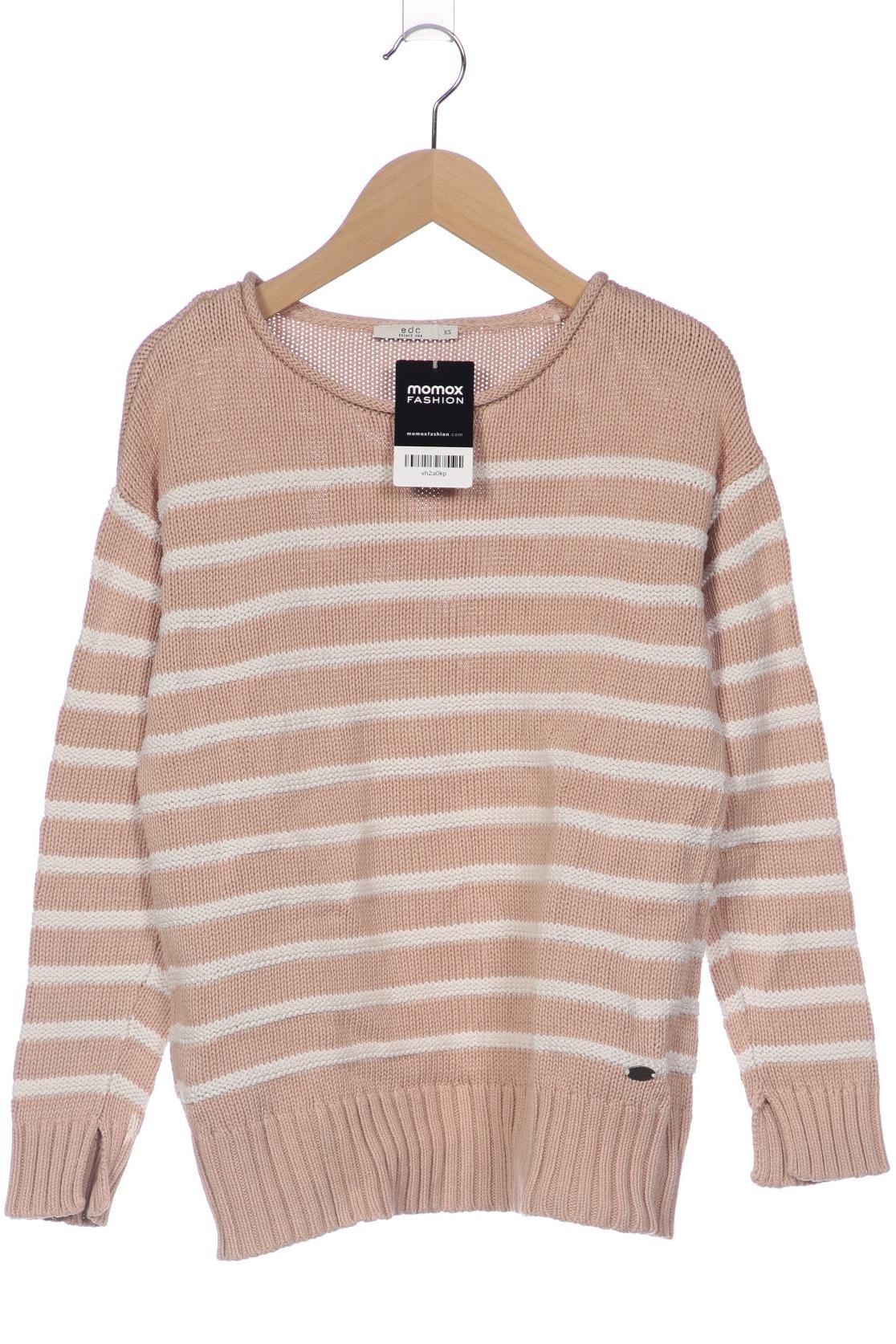 

edc by Esprit Damen Pullover, beige, Gr. 34