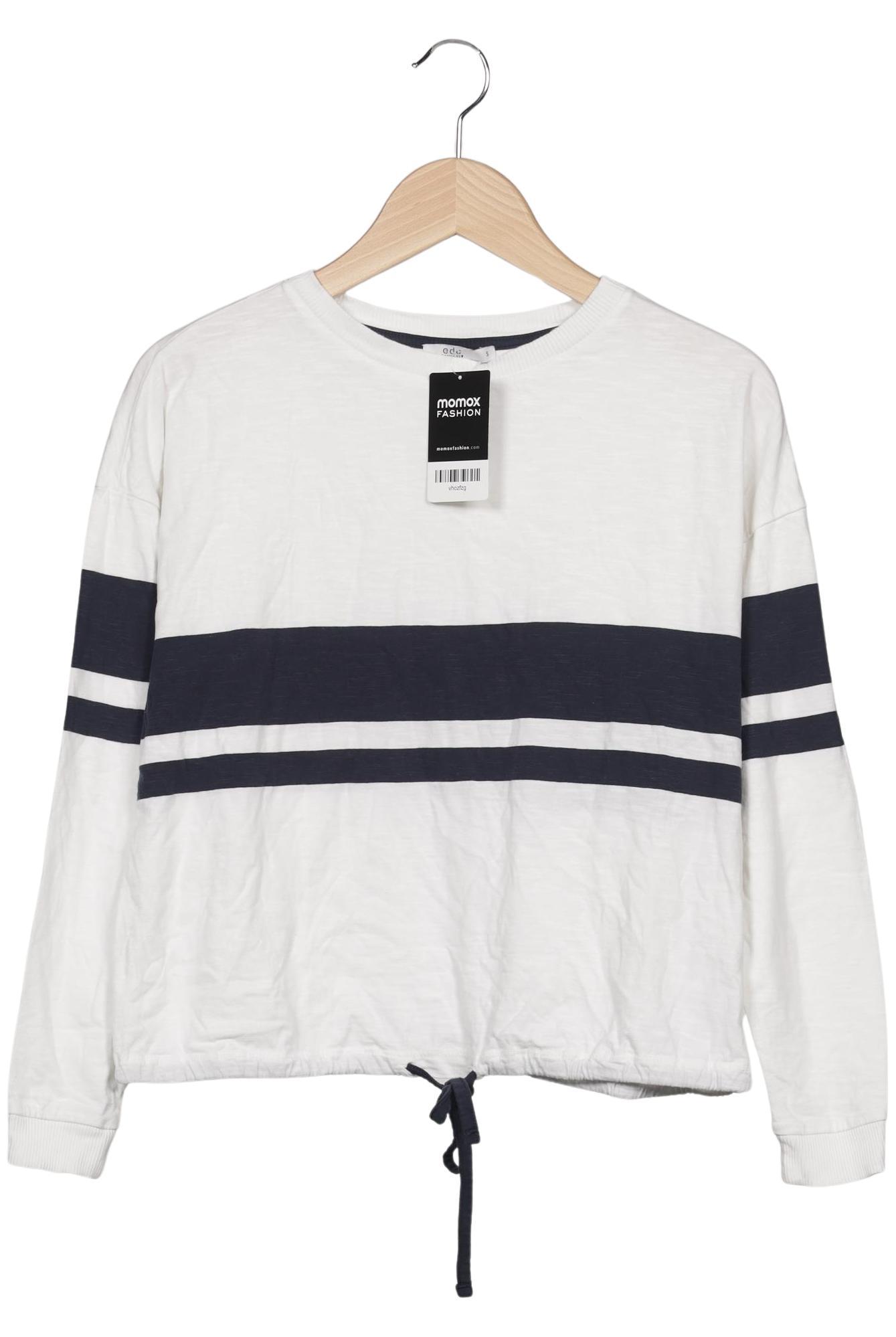 

edc by Esprit Damen Langarmshirt, mehrfarbig, Gr. 36