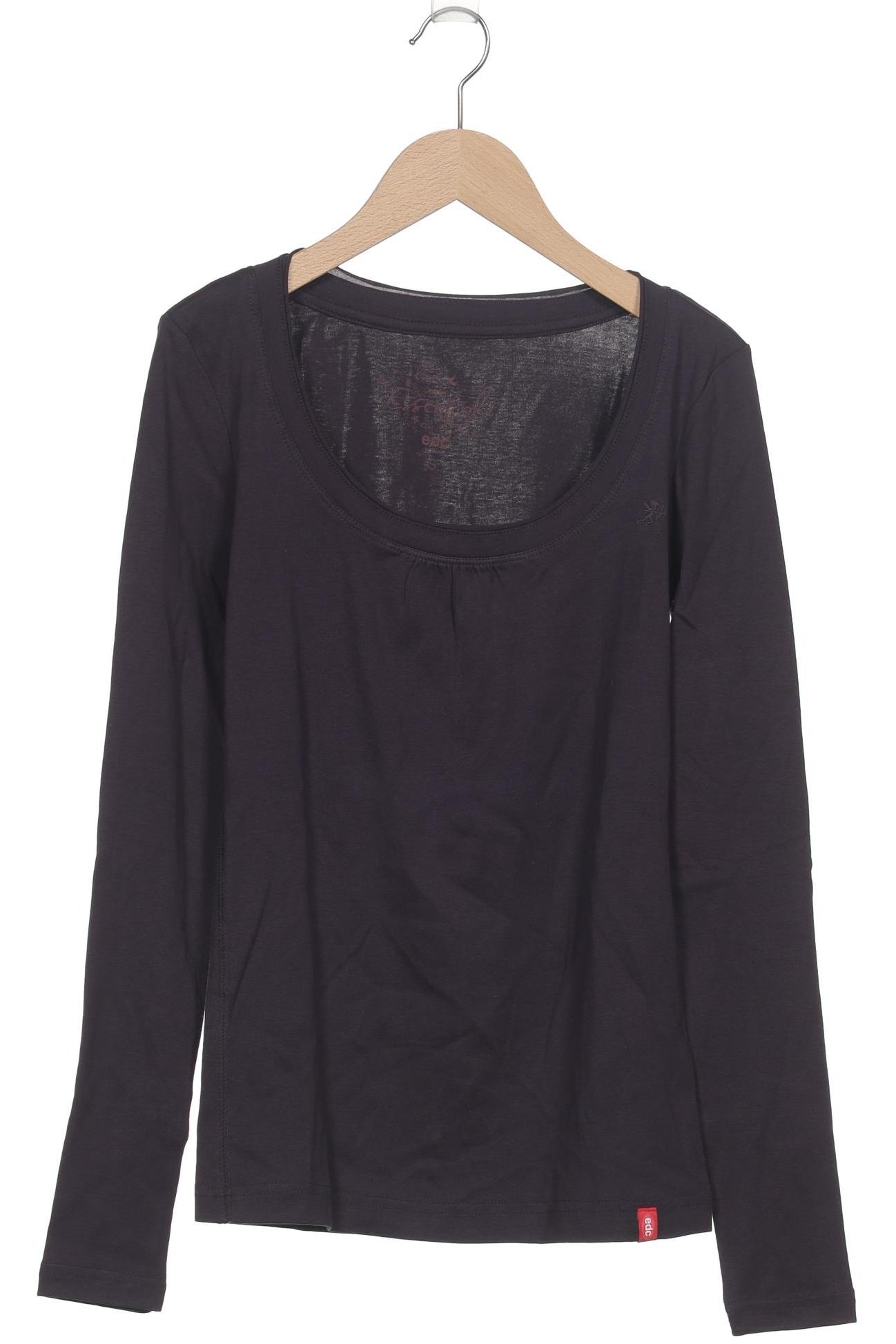 

edc by Esprit Damen Langarmshirt, flieder, Gr. 36