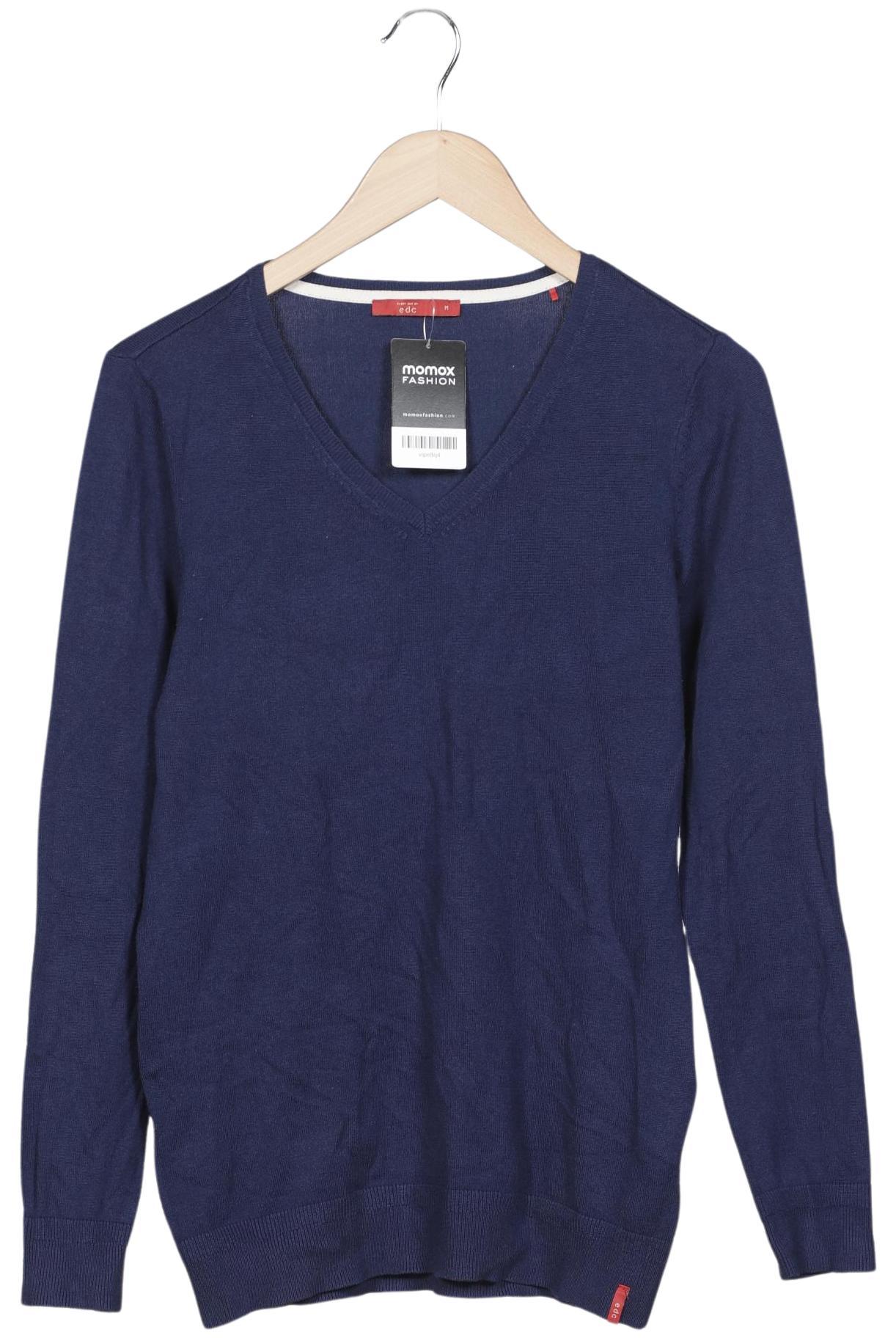 

edc by Esprit Damen Pullover, marineblau, Gr. 38