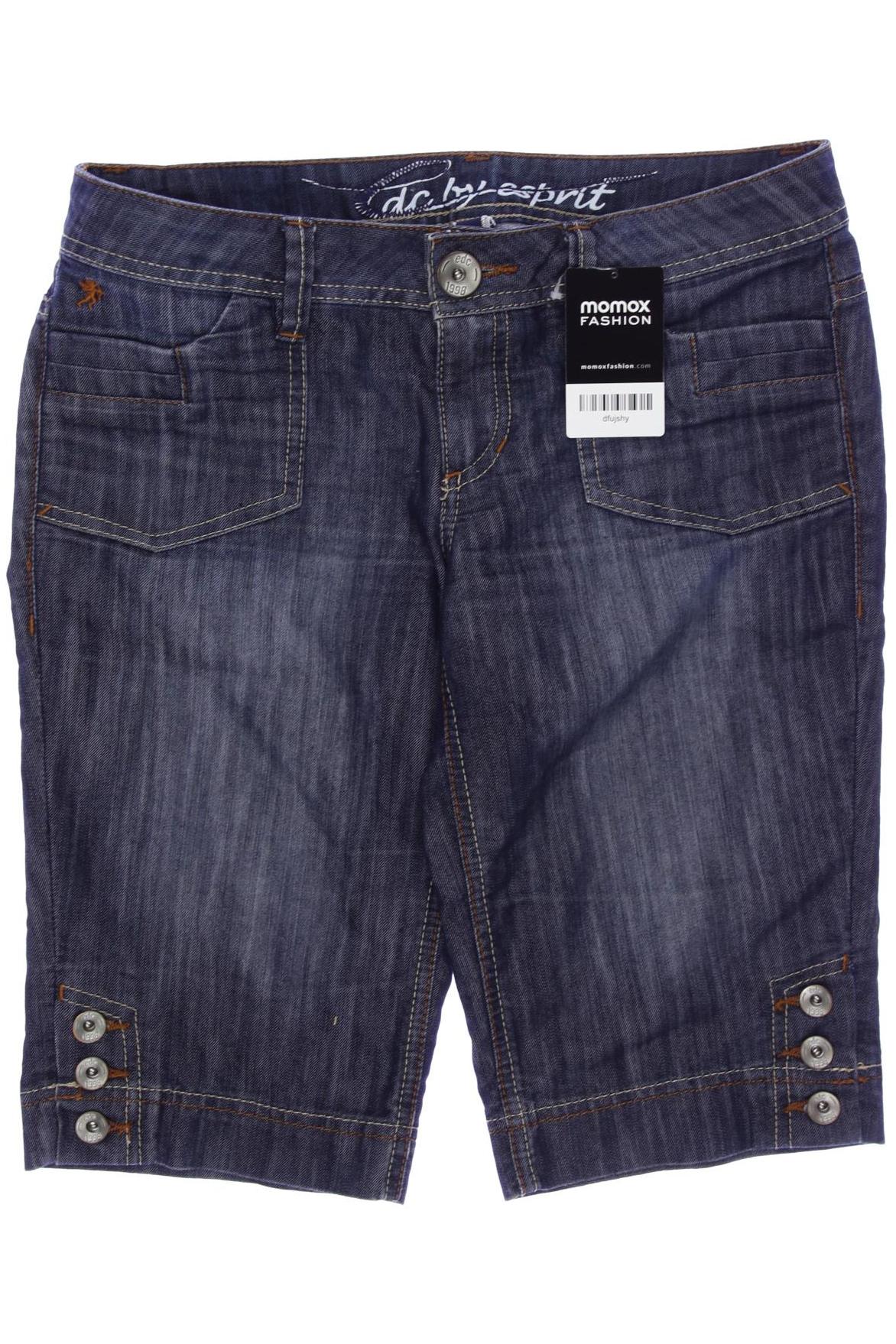 

edc by Esprit Damen Shorts, blau, Gr. 27