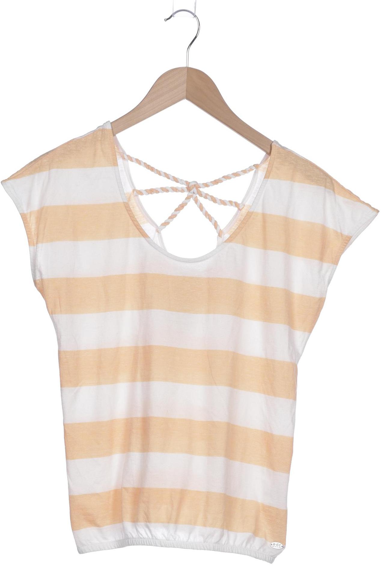 

edc by Esprit Damen T-Shirt, orange, Gr. 36