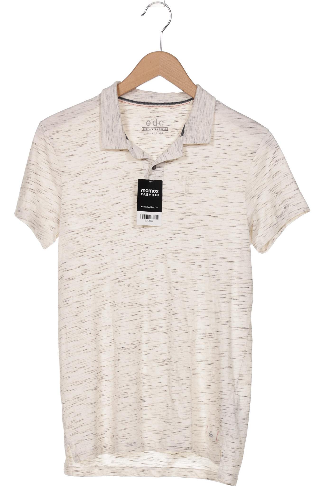 

edc by Esprit Herren Poloshirt, cremeweiß, Gr. 44