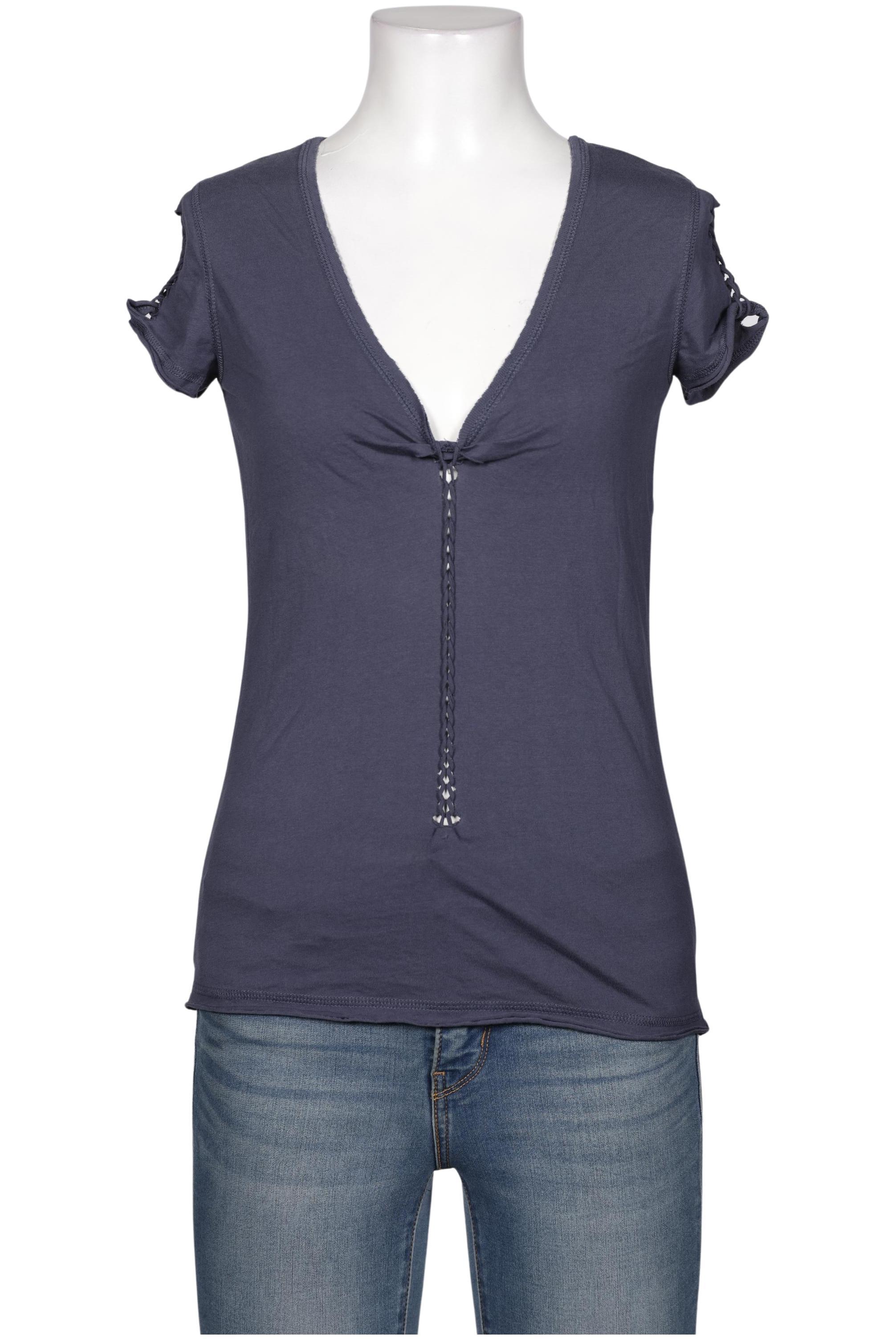 

edc by Esprit Damen T-Shirt, marineblau, Gr. 36